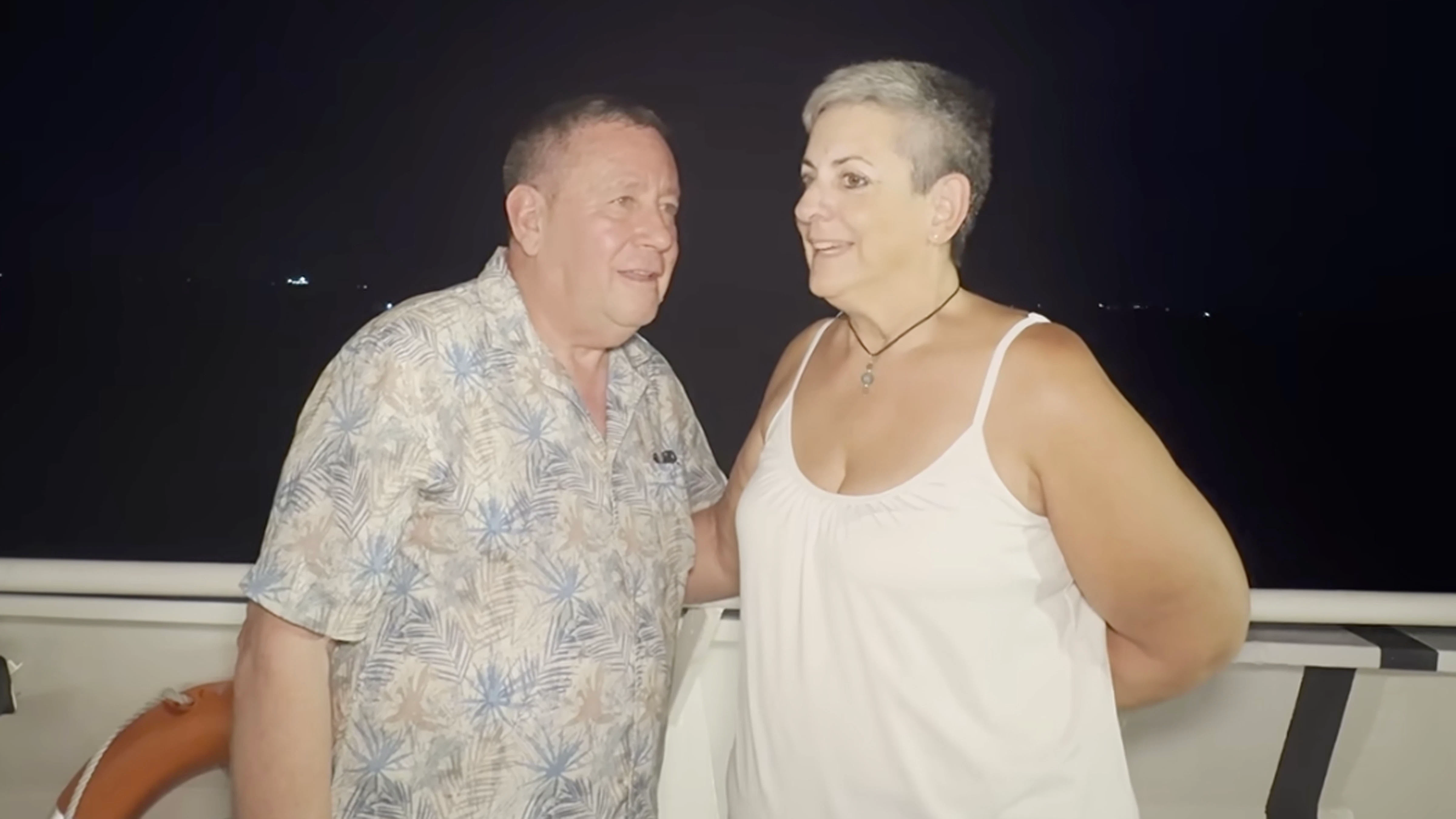 Paul and Lynn Montoya of Laramie, Wyoming, were among the 200 passengers on the cruise ship Odyssey who were abruptly being kicked off the ship in Cambodia.