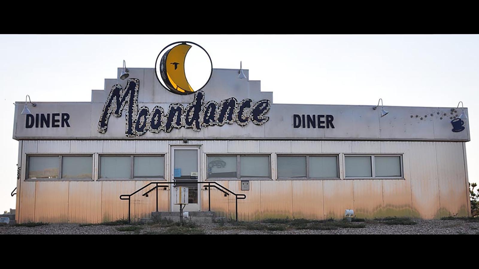 Moondance Diner in LaBarge, Wyoming in its better days. For current photos, scroll down