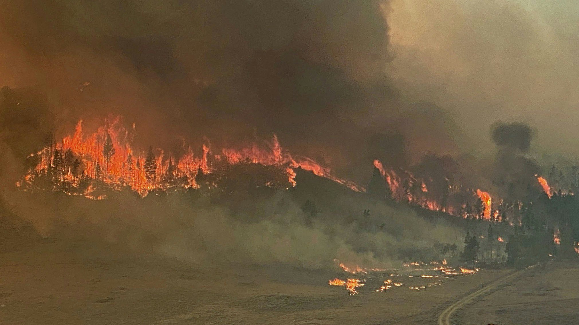 The Mullen Fire that broke out in September 2020 in the Snowy Range Mountains West of Laramie, burned 180,000 acres.