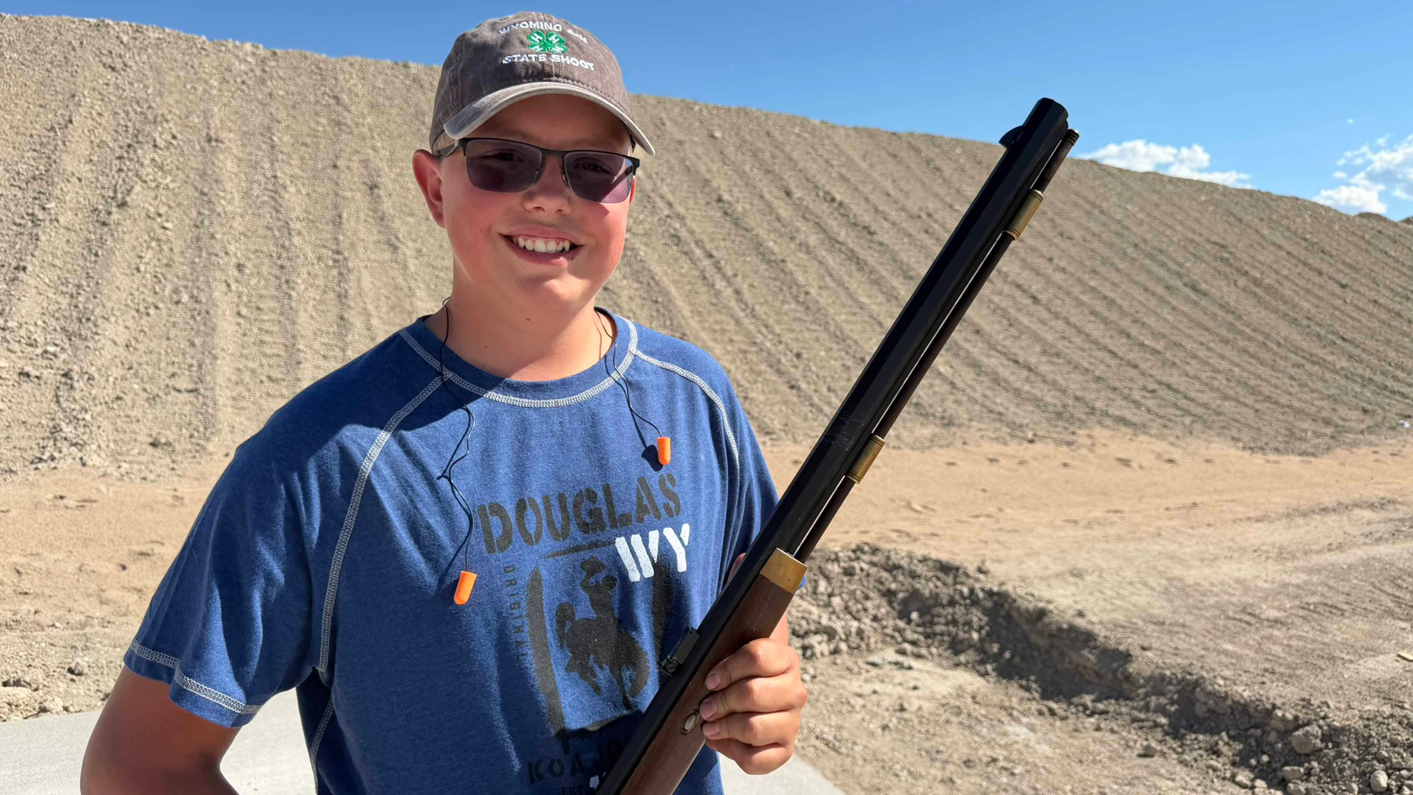 Walter Martinz of Laramie County is passionate about history and loves how he can experience a taste of the Revolutionary War by shooting his muzzleloader at the Wyoming State Shoot competition in Douglas this past Friday and Saturday.