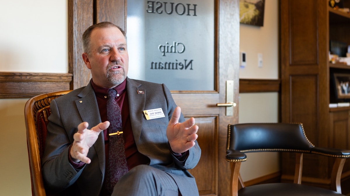 Wyoming state House leadership is “looking into” whether a Democratic representative may face consequences after complaints of legislative misconduct were filed, House Speaker Chip Neiman said Friday during a press conference in his office.