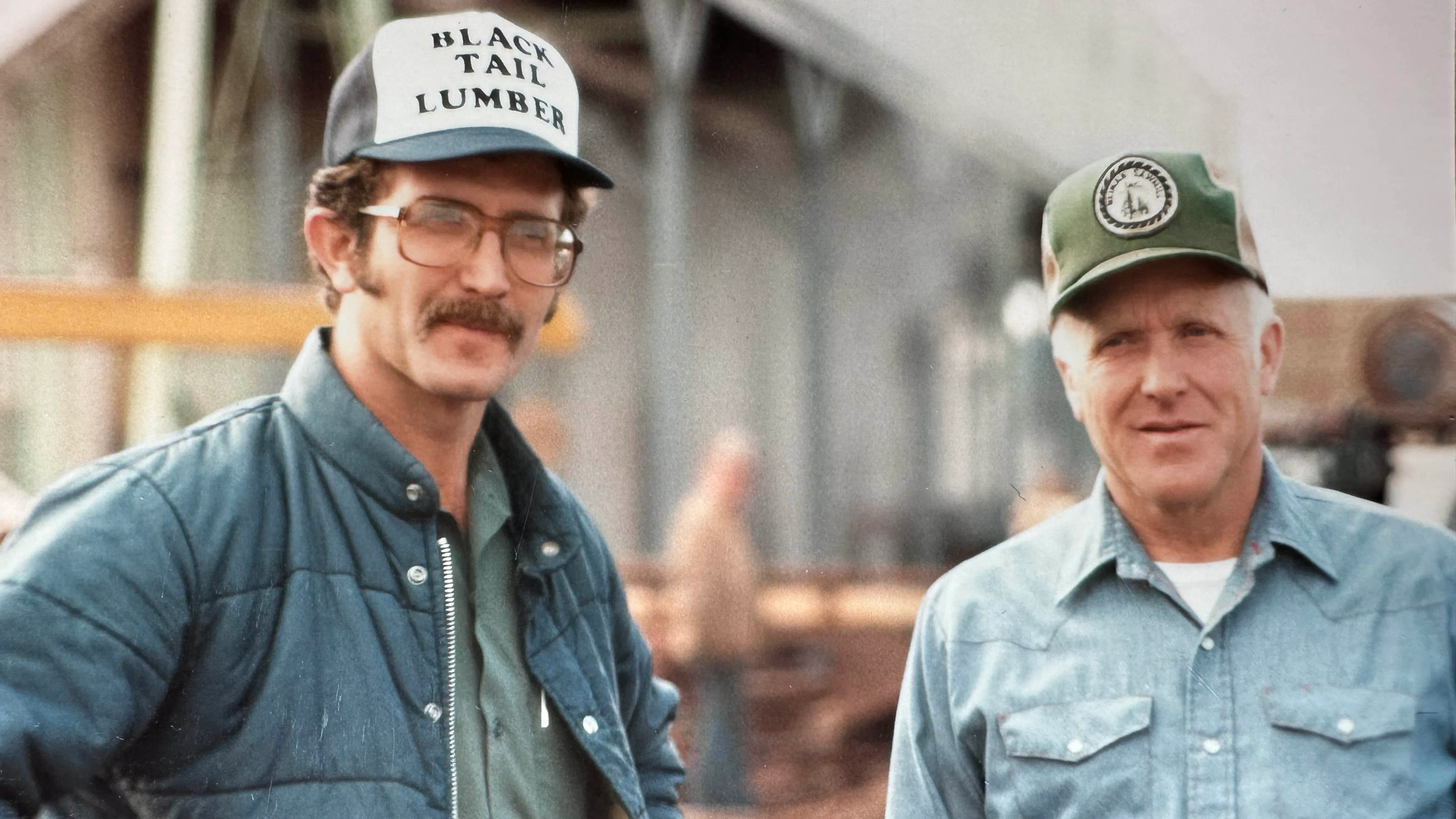 Jim Neiman (left) and his dad, James S. Neiman "Jim, Sr.") in the 1980s.