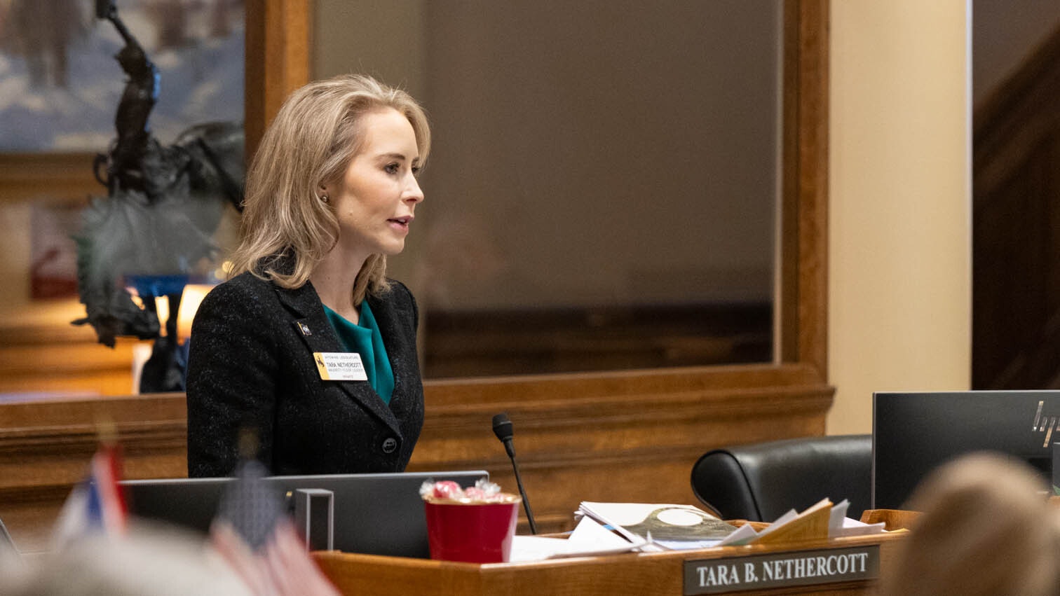 "The people of Wyoming have spoken," said Sen. Tara Nethercott, R-Cheyenne. "And they said: fund our future. And they said: fund our only state university."