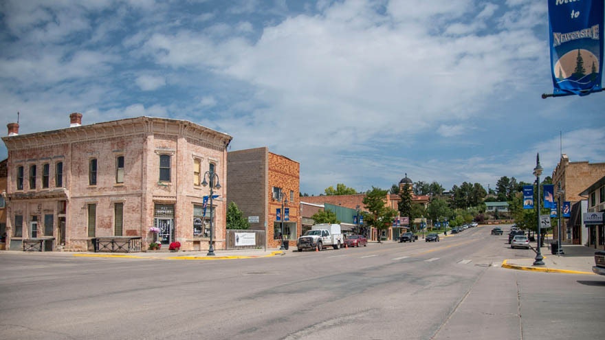 Downtown Newcastle, Wyoming