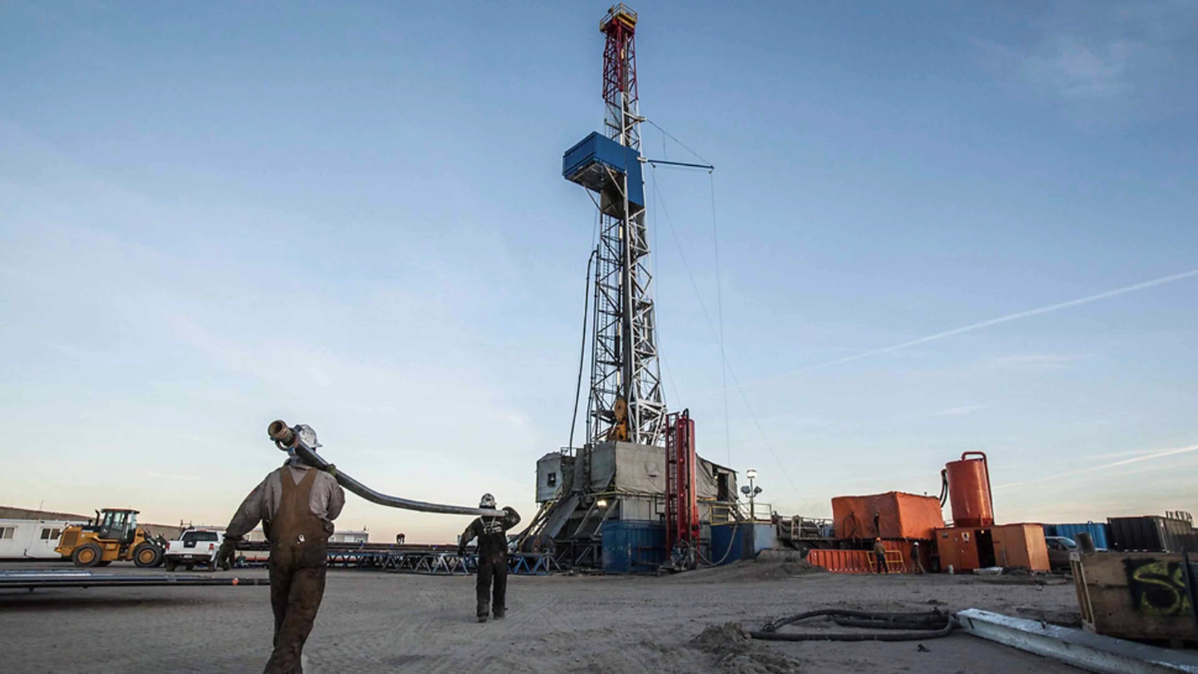 Wyoming oil field