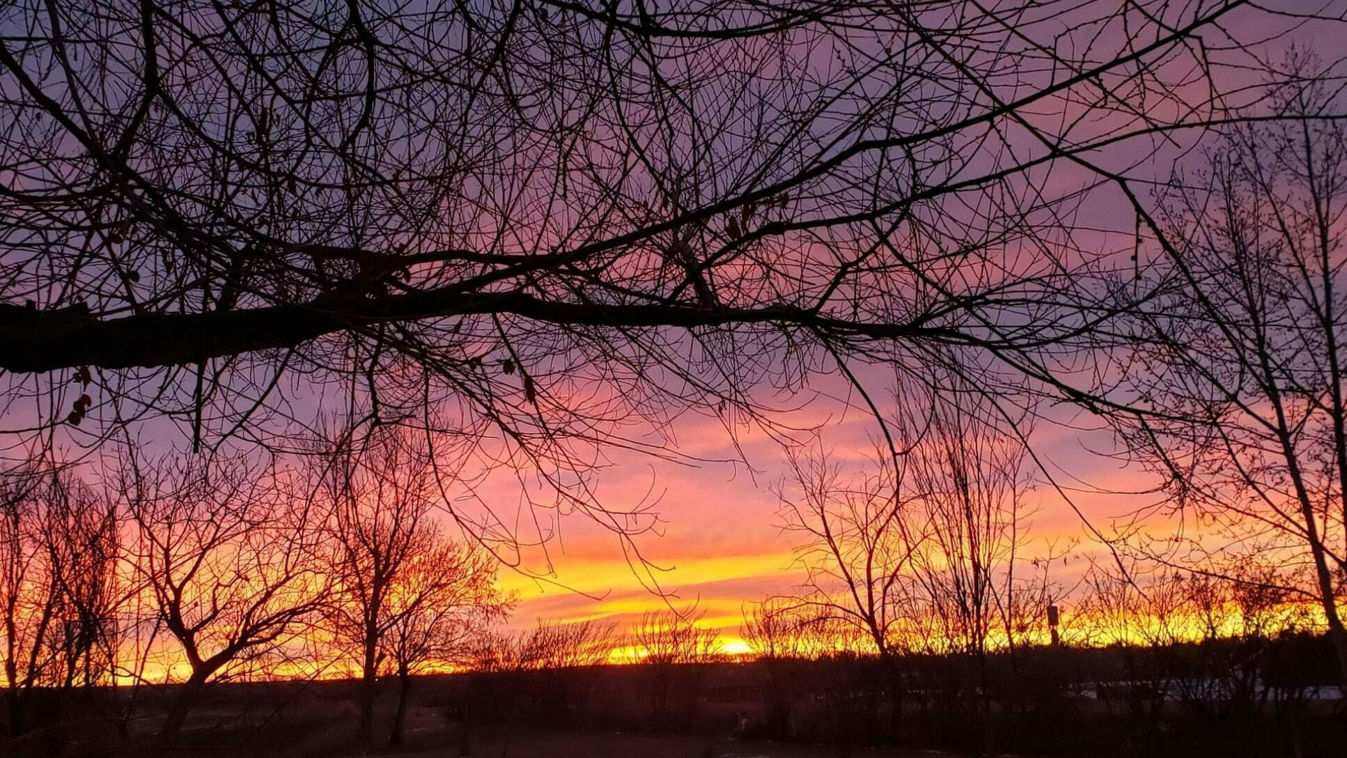 "So many beautiful colors harken a new day just north of Worland in wonderful Wyoming."