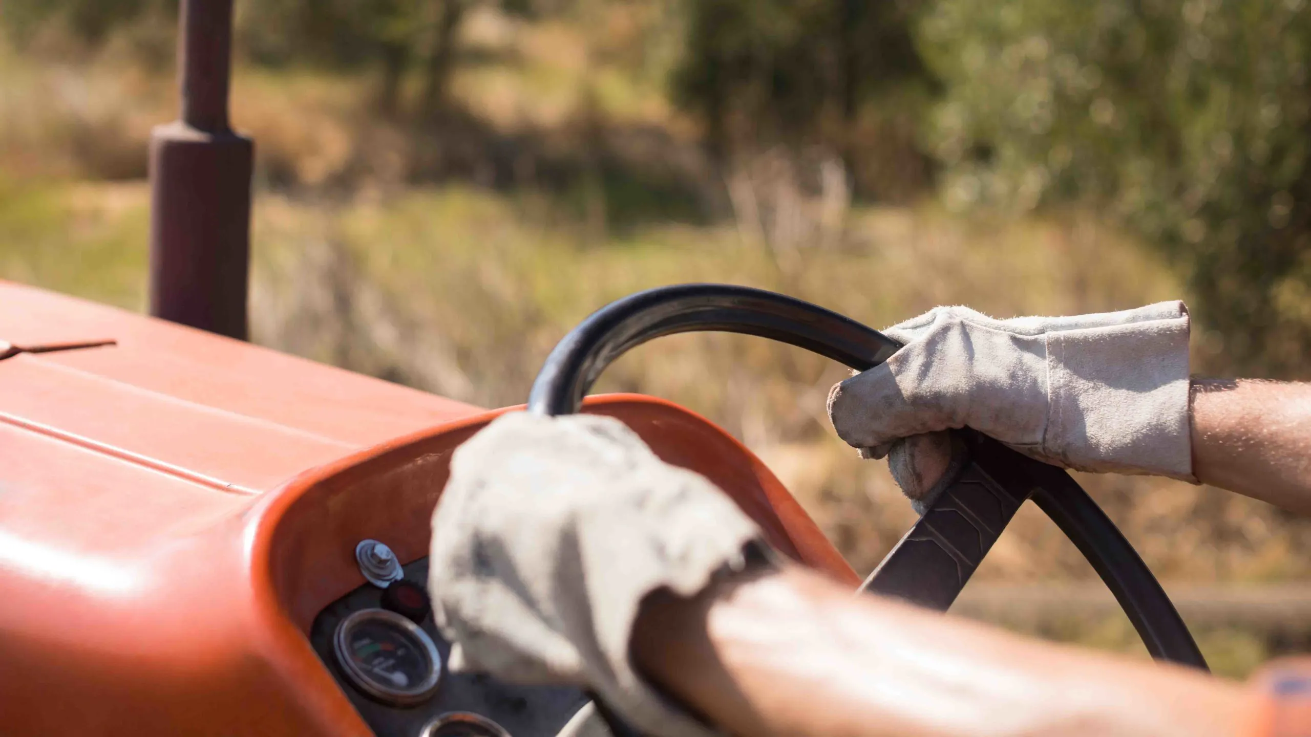 Orange tractor scaled