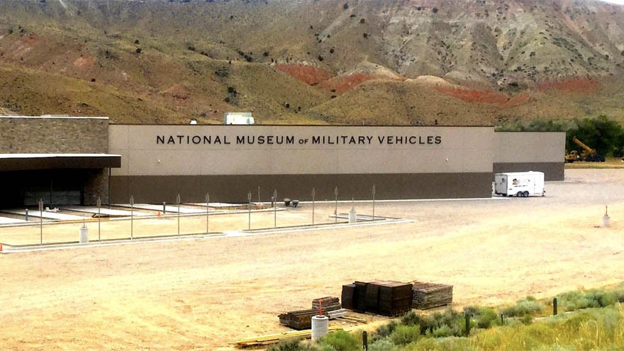 Outside of military museum