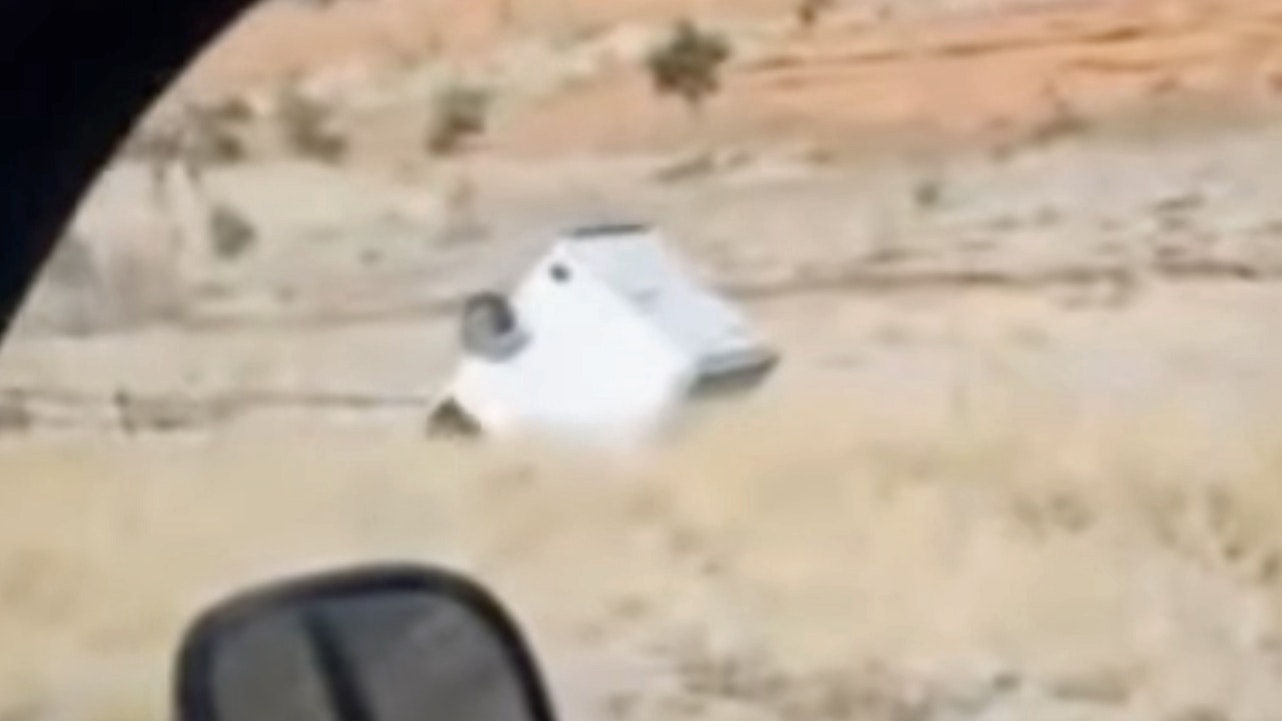 Overturned trailer 11 7 22