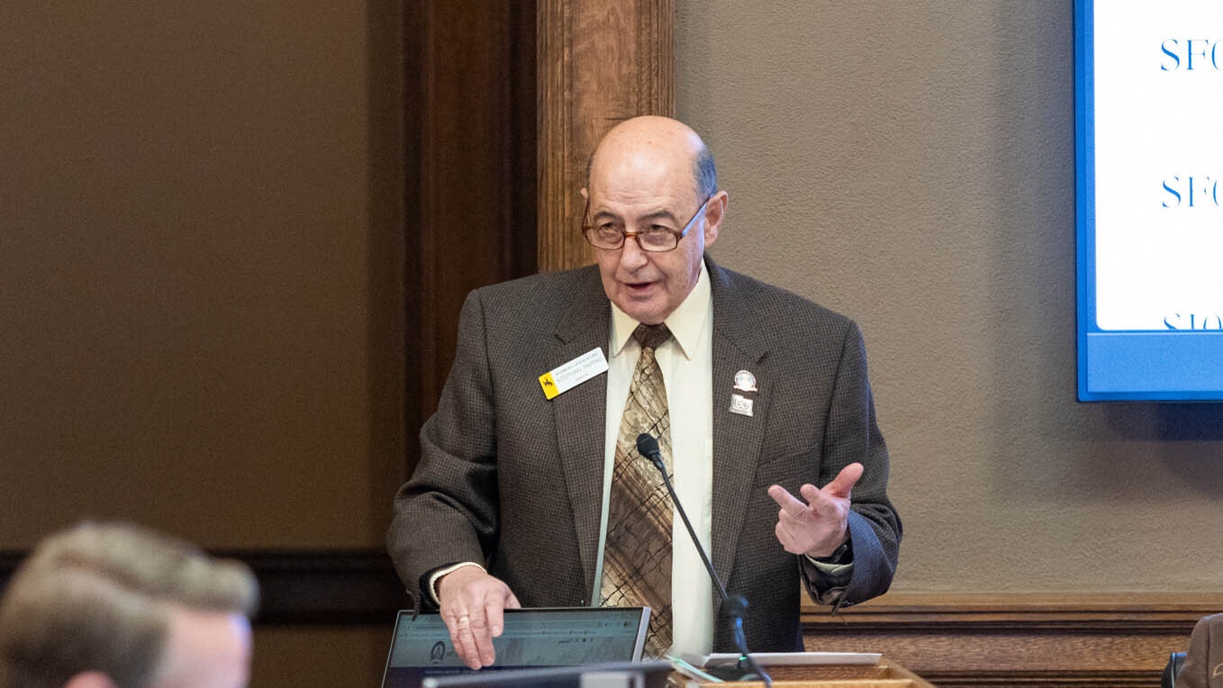 Not everyone shares Sen. Jon Kolb's urgency. On the Senate floor Thursday, Sen. Stephan Pappas, R-Cheyenne, drew a line.