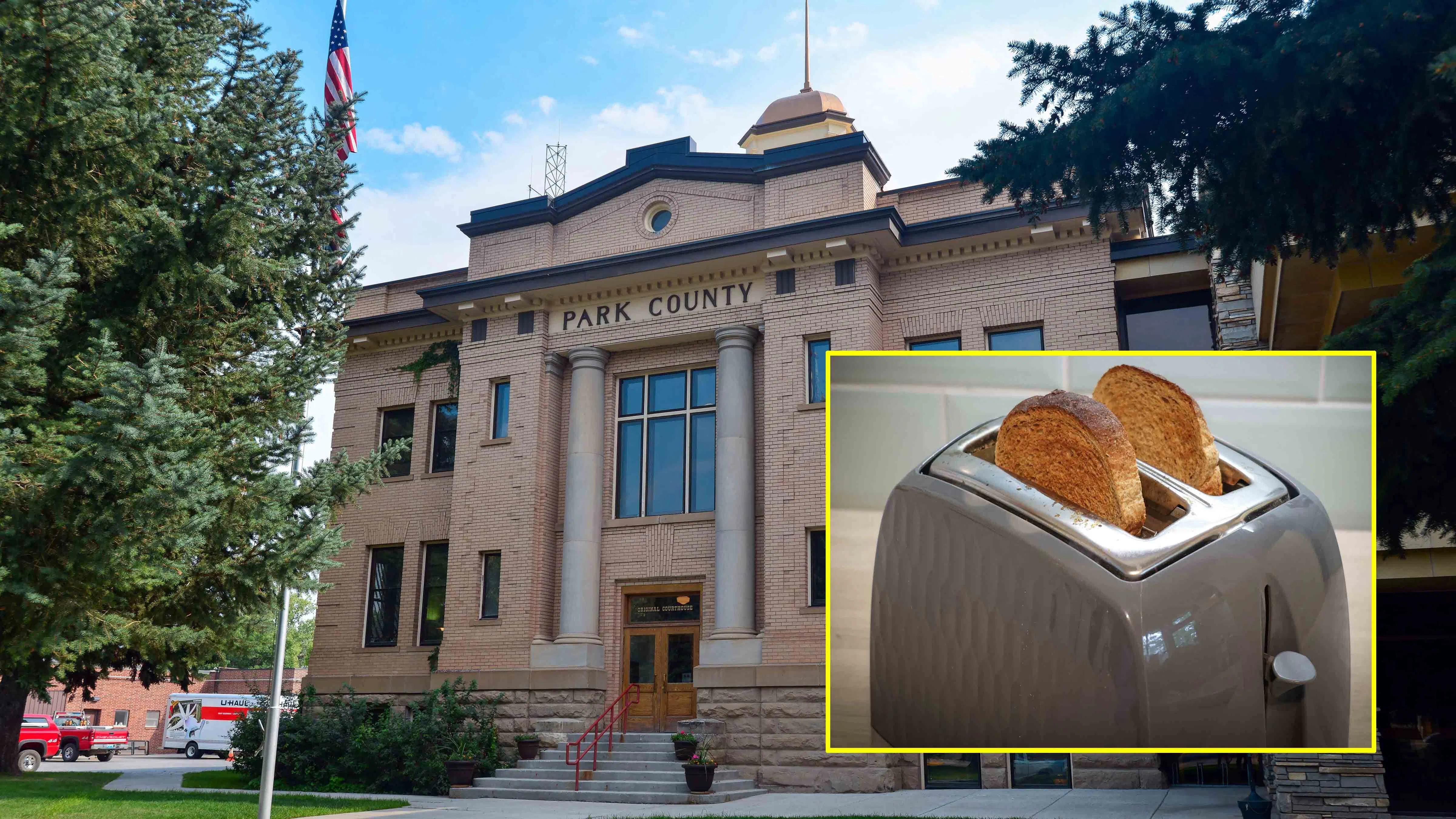 The 114-year-old Park County Courthouse in Cody doesn't seem to have any vengeful spirits, unless you count the ghost who makes toast on the second floor.