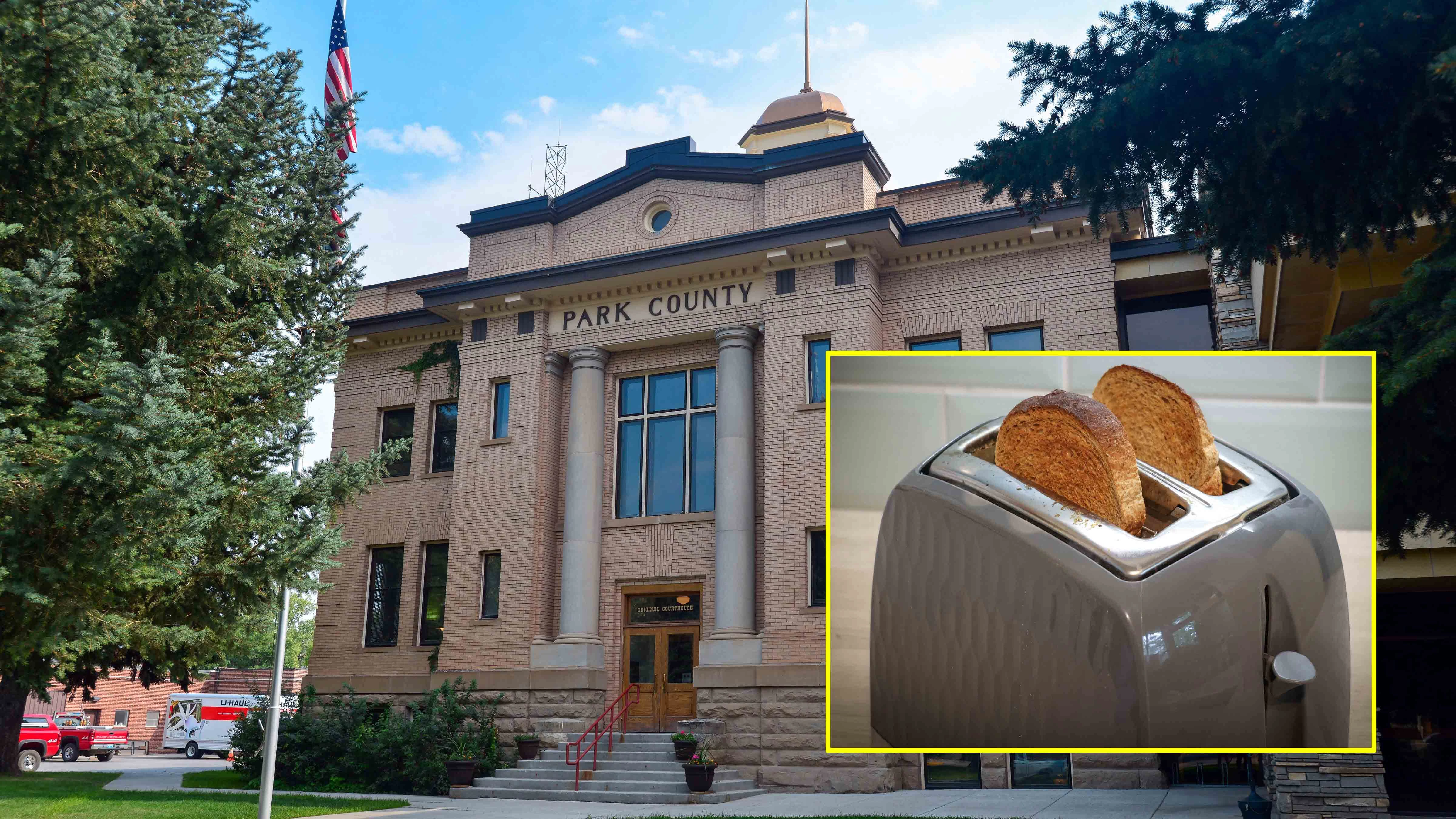 The 114-year-old Park County Courthouse in Cody doesn't seem to have any vengeful spirits, unless you count the ghost who makes toast on the second floor.