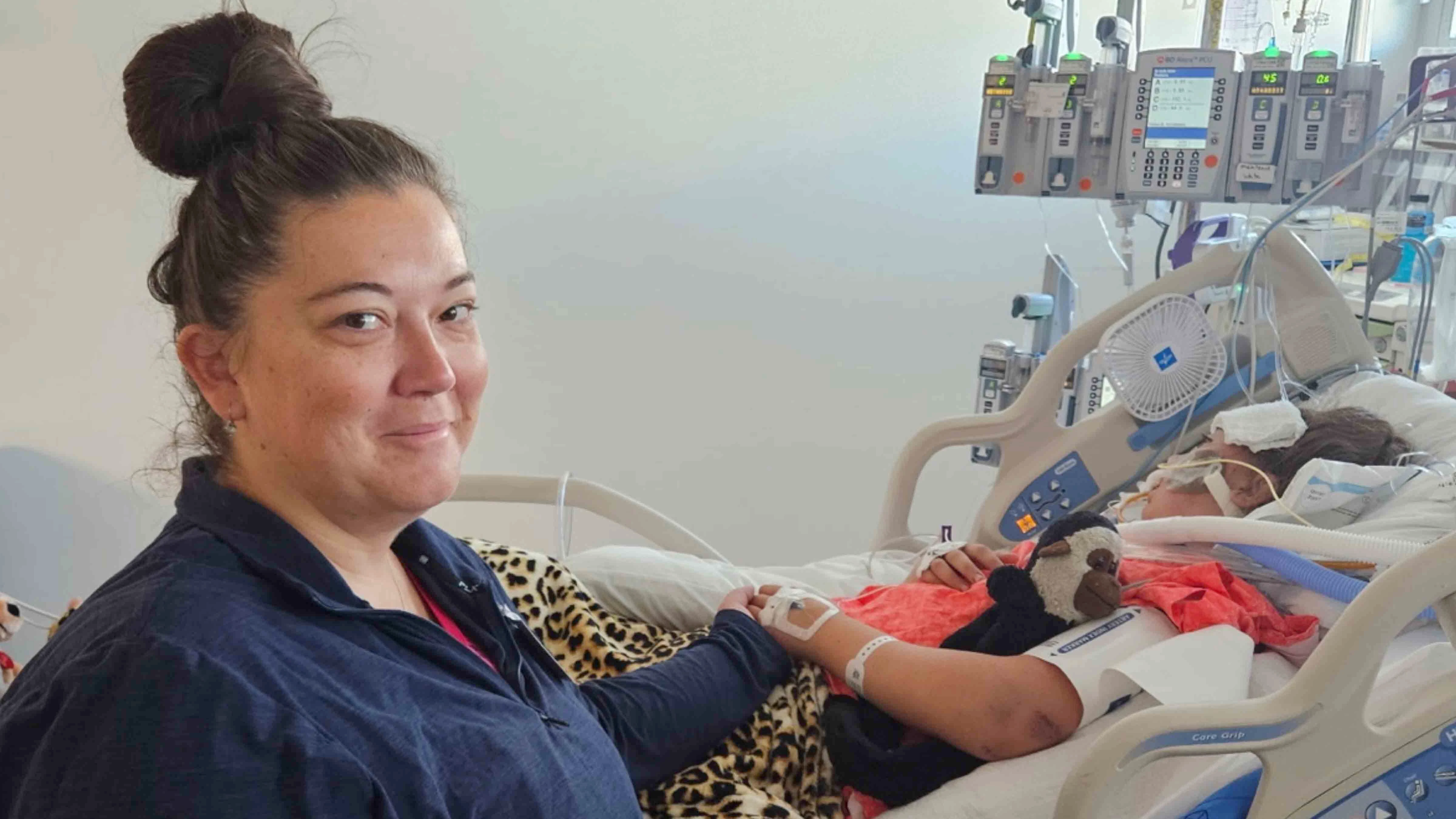 Michelle Korn is a kindergarten teacher in Meridian, Idaho and will need to take medical leave to be at the hospital with Neeka.