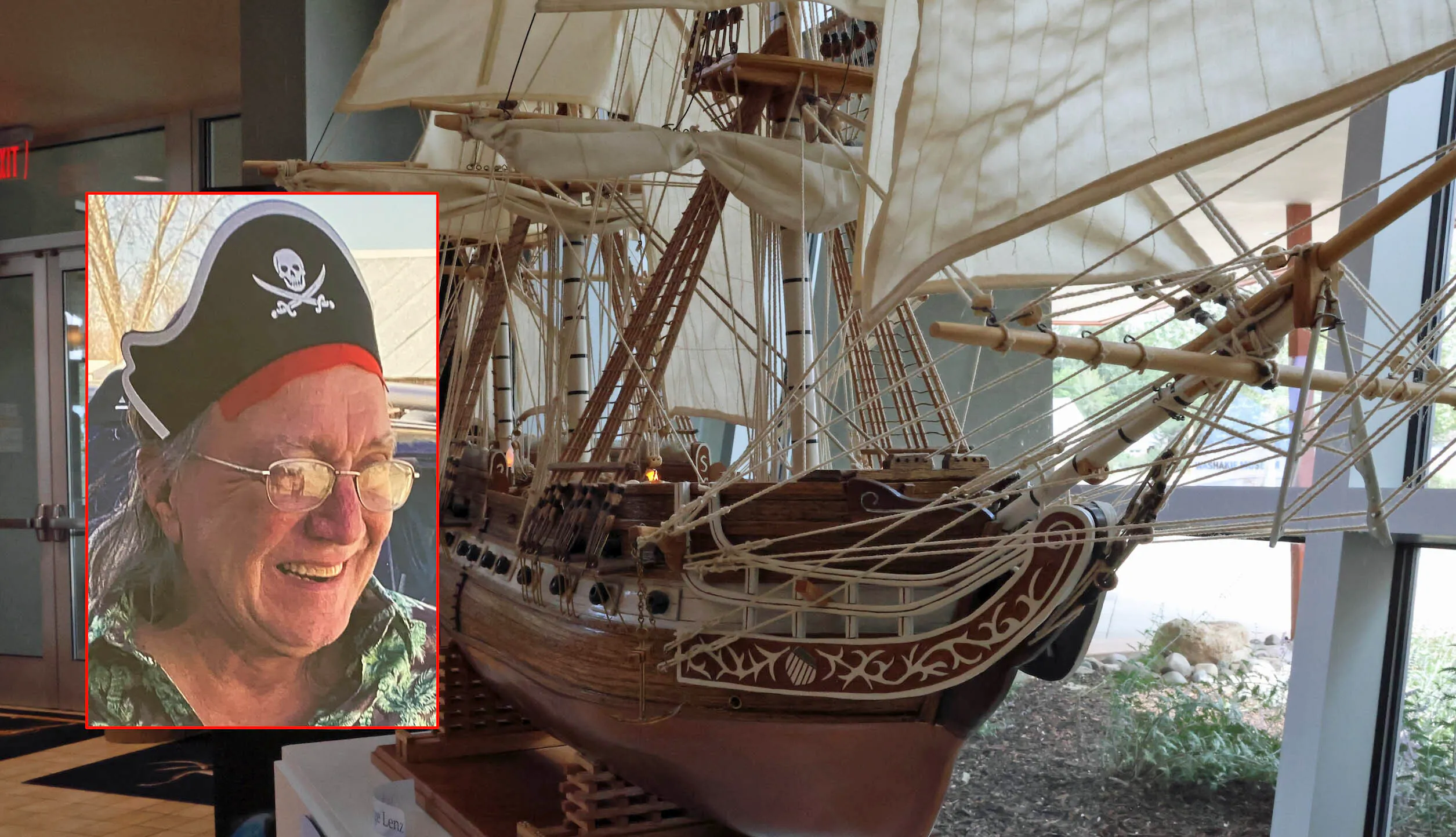Carl Benz of Worland wanted to have his ashes placed on his 5-foot exact model of the USS Constitution and put aflame onto Boysen Reservoir didn’t happen. Now the model — with every detail crafted by his own hands — is in a museum for everyone to see.