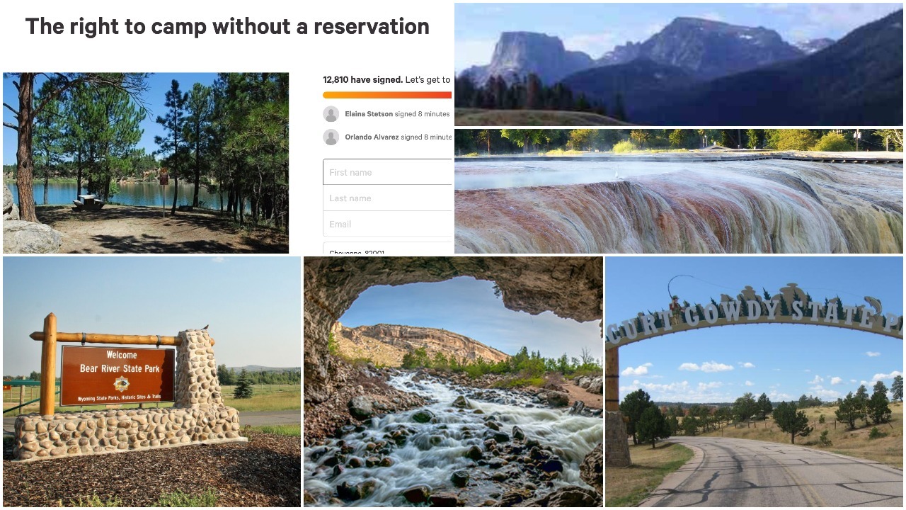 Moorcroft Woman Petitions Governor to Remove State Park Camping Reservation Requirement Your