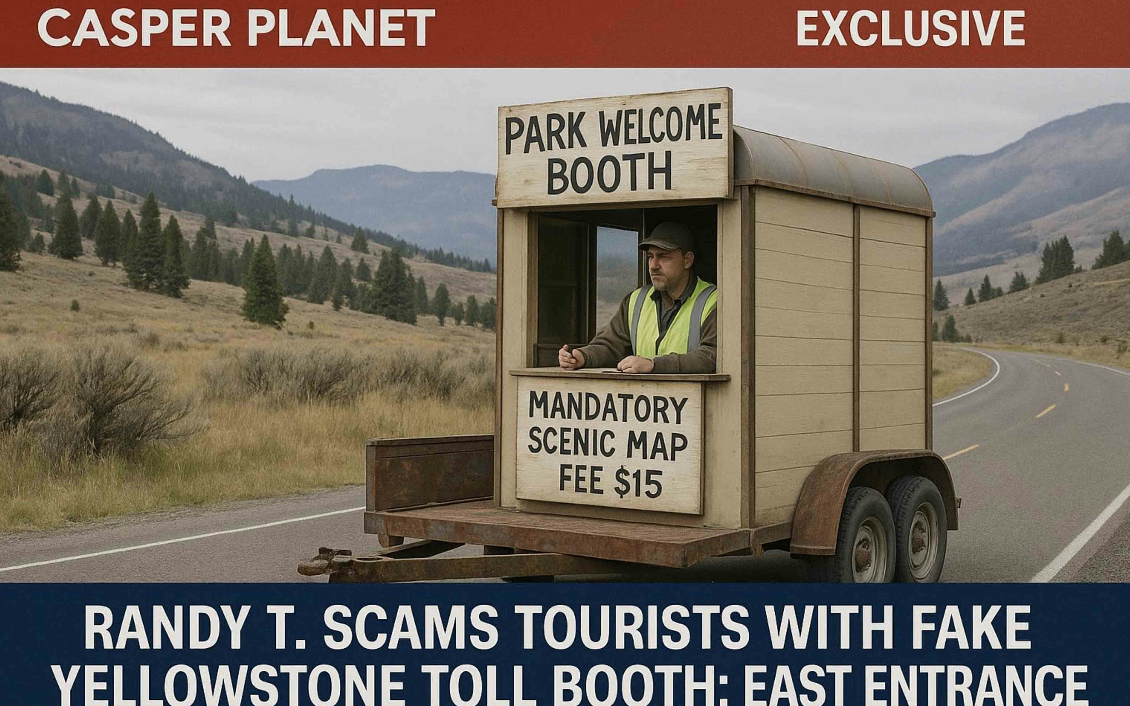 Planet 9: Man Rakes in $100K With Fake Yellowstone Toll Booth Before Anyone Noticed