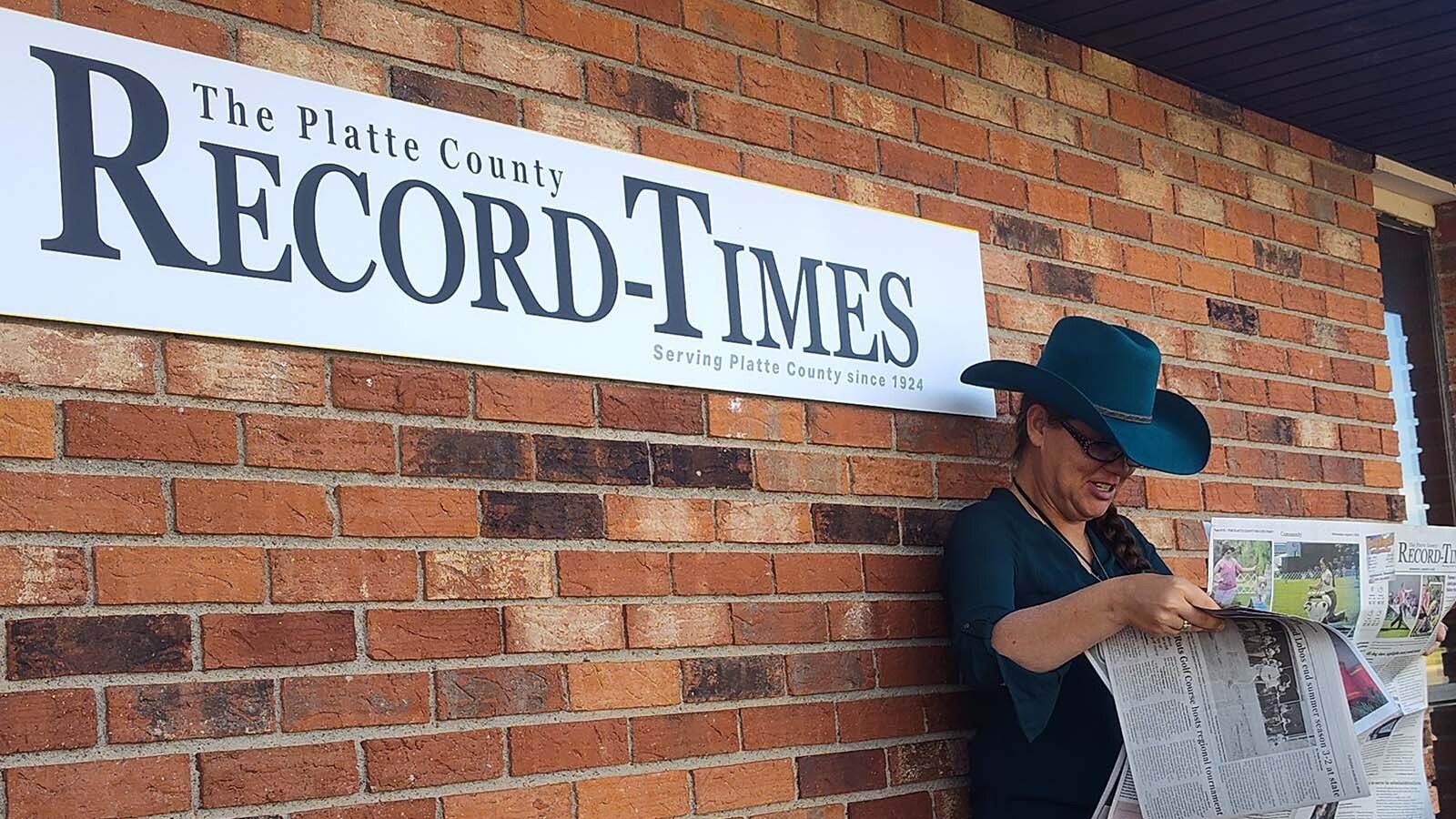 Staff at the Platte County Record-Times and Guensey Gazette spent part of Friday retrieving the bound newspaper archives in the wake of their parent company shutting the papers down.