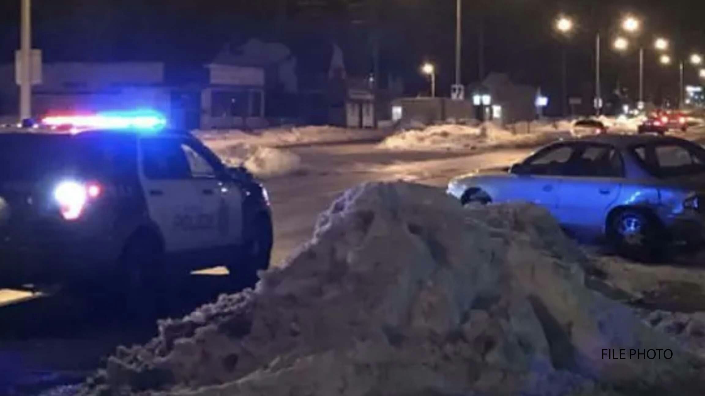 Police snow night 1 22 22