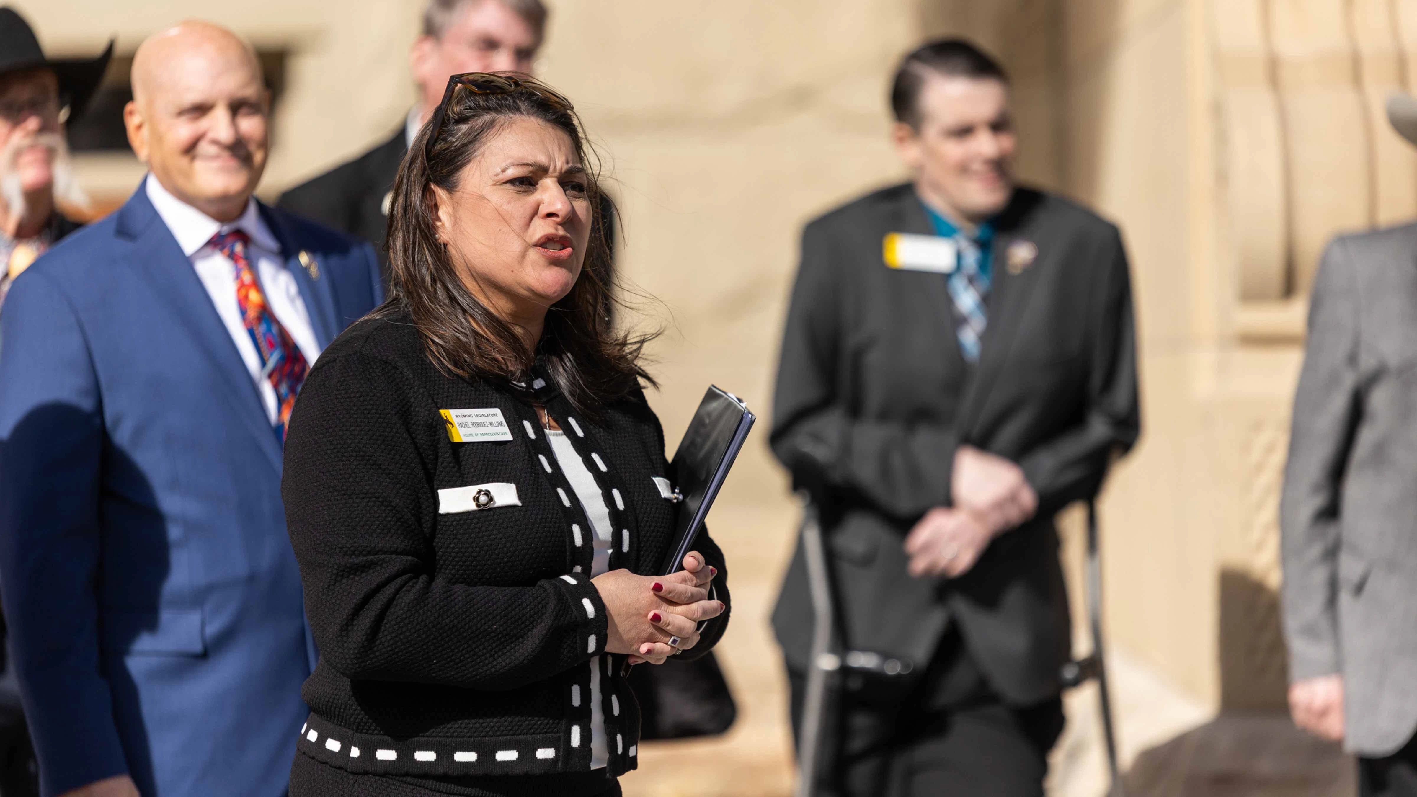State Rep. Rachel Rodriguez-Williams, R-Cody, told Cowboy State Daily on Thursday that she is running for Wyoming Secretary of State.