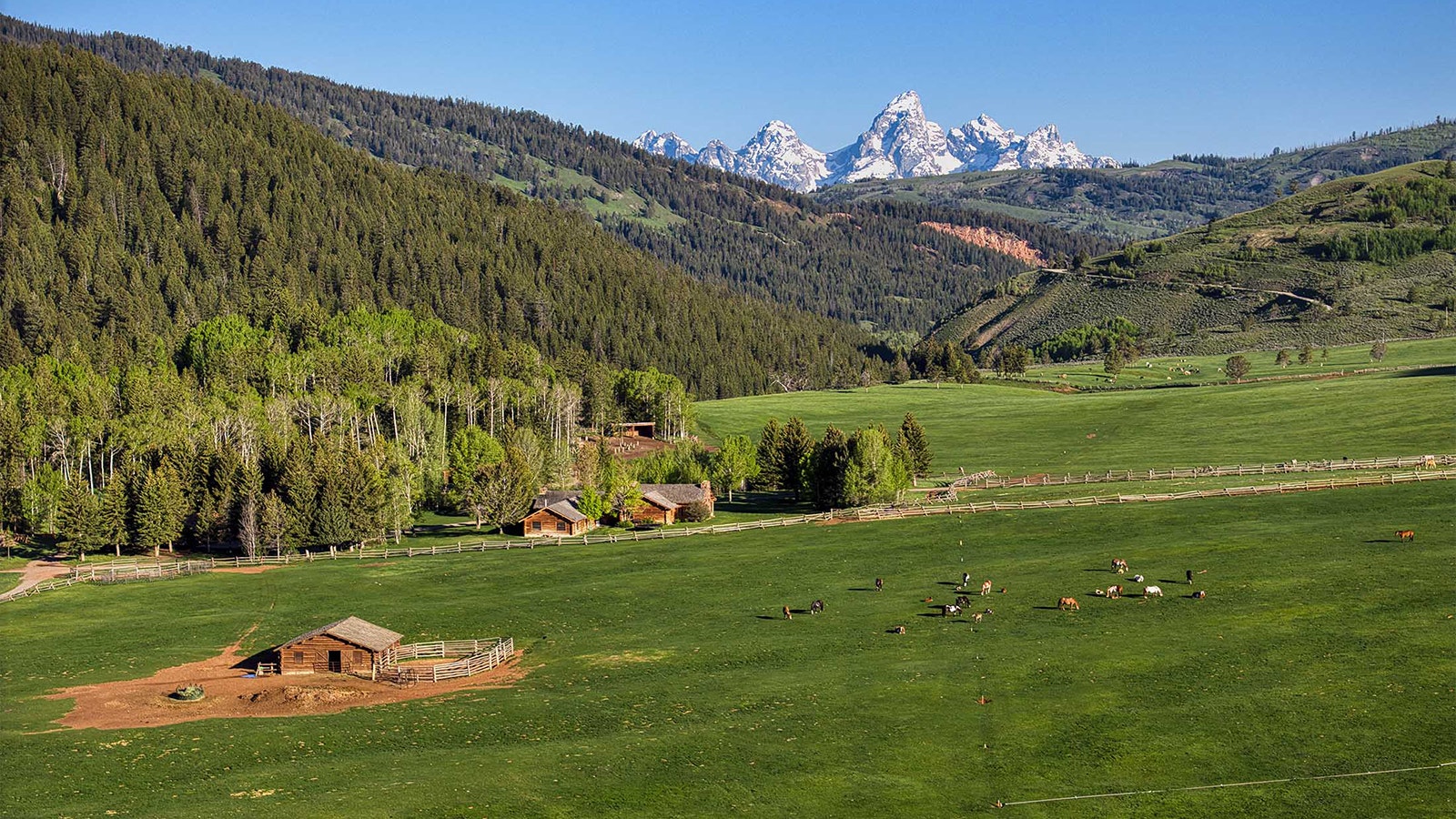 The 190-acre Red Hills Ranch, owned by late U.S. Sen. Herb Kohl, is a spectacular property in the Gros Ventre River Valley. It's on the National Register of Historic Places and is for sale, listing for $65 million.