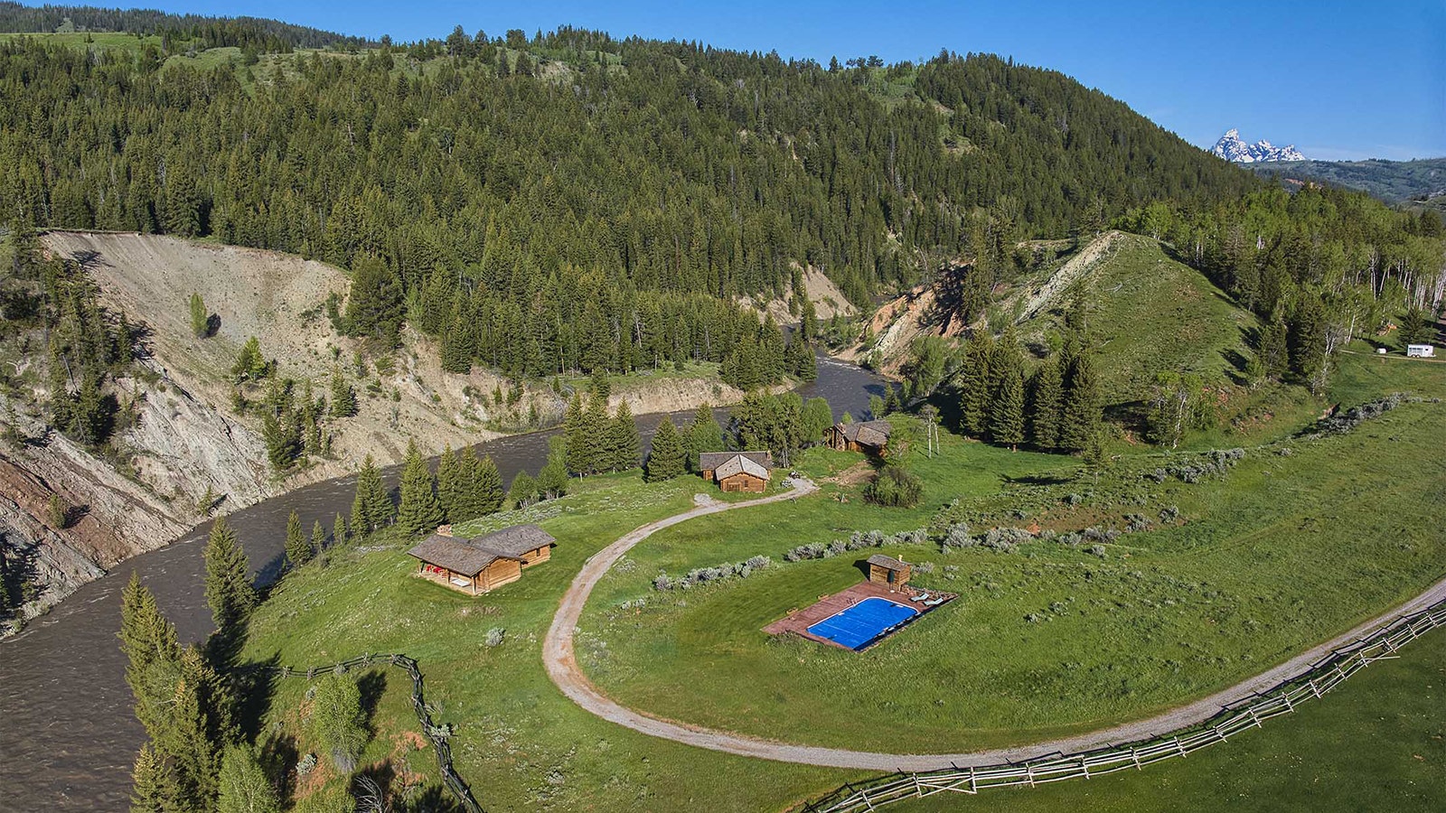 The 190-acre Red Hills Ranch, owned by late U.S. Sen. Herb Kohl, is a spectacular property in the Gros Ventre River Valley. It's on the National Register of Historic Places and is for sale, listing for $65 million.