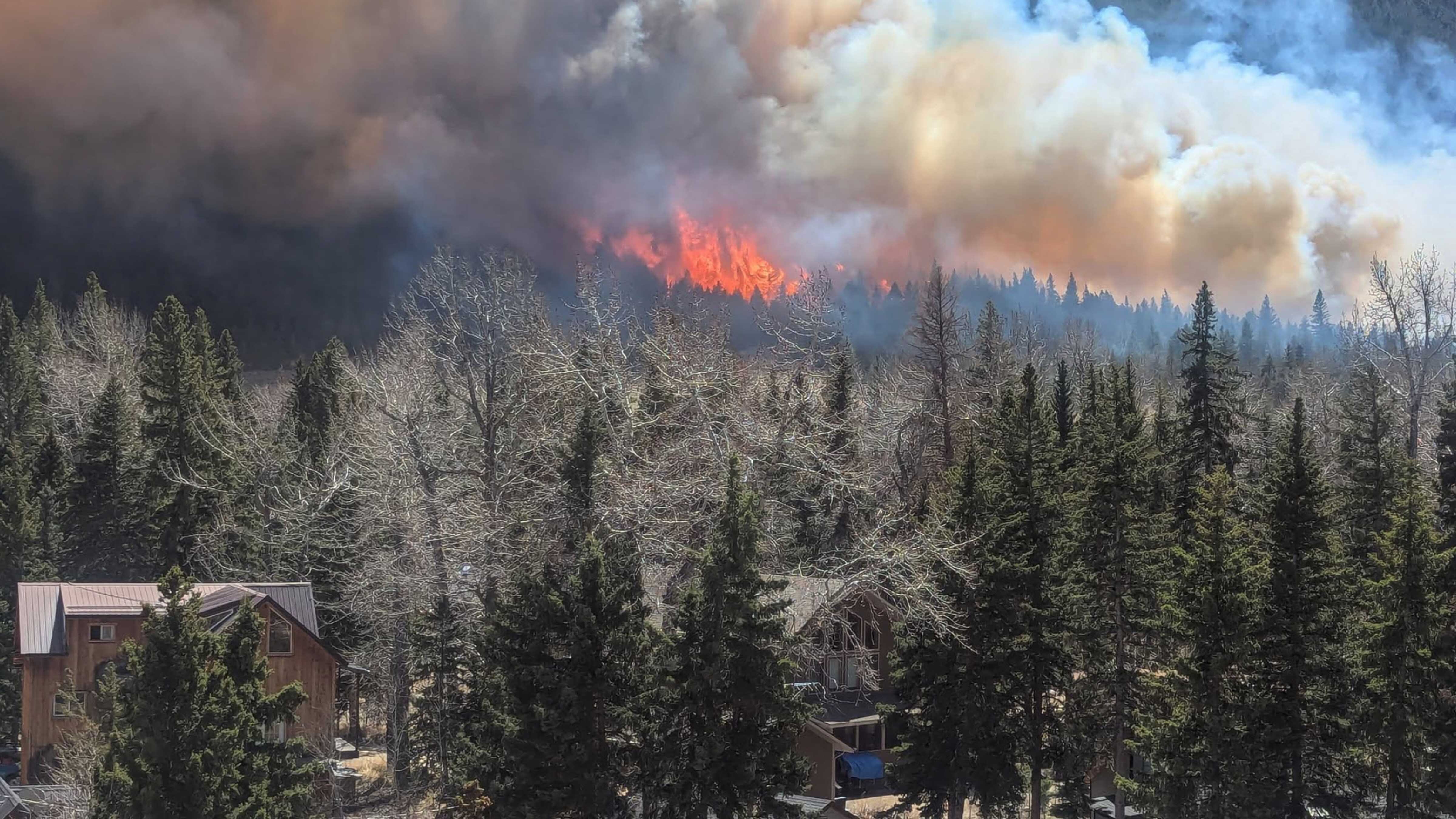 Red Lodge Fire. Monday, April 21, 2026