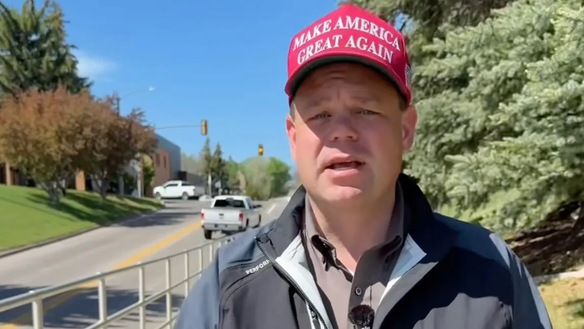 Wyoming congressional candidate Reid Rasner, who works as a financial advisor, was “discharged” from his broker clearinghouse company in late April on allegations that he “engaged in unapproved outside business activity,” federal filings say.