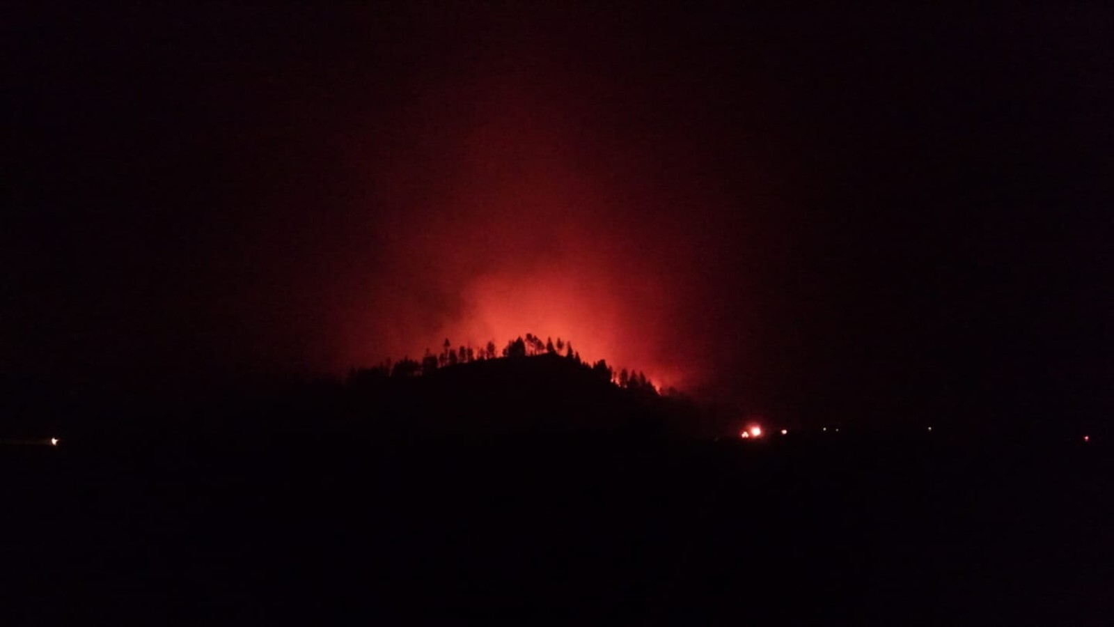 Montana’s Richard Spring Fire Burning Near… | Cowboy State Daily