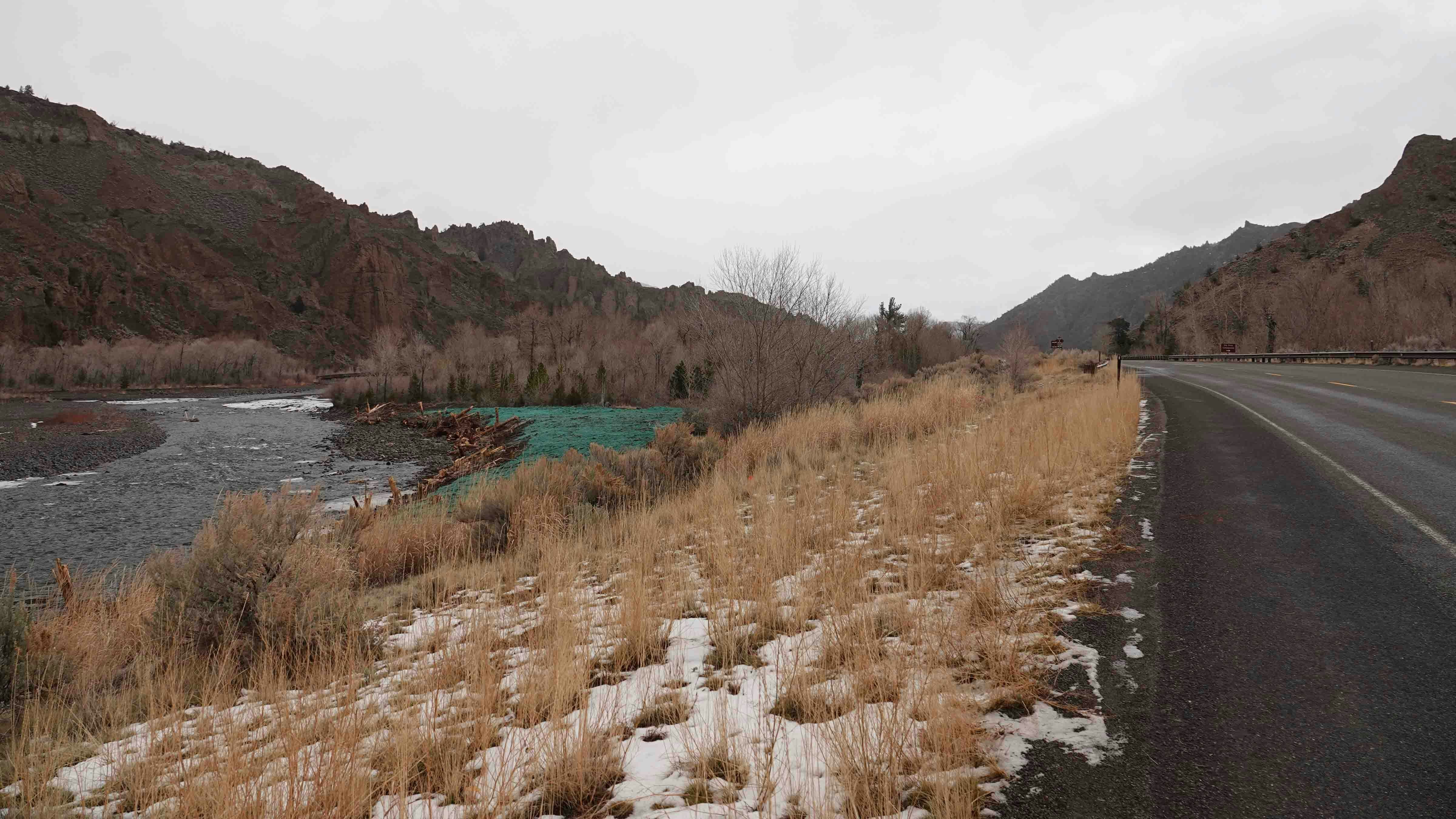 A riverbank improvement project West of Cody aims to save the country’s oldest ranger station from sliding into the North Fork river, while also helping Yellowstone cutthroat trout and bighorn sheep.