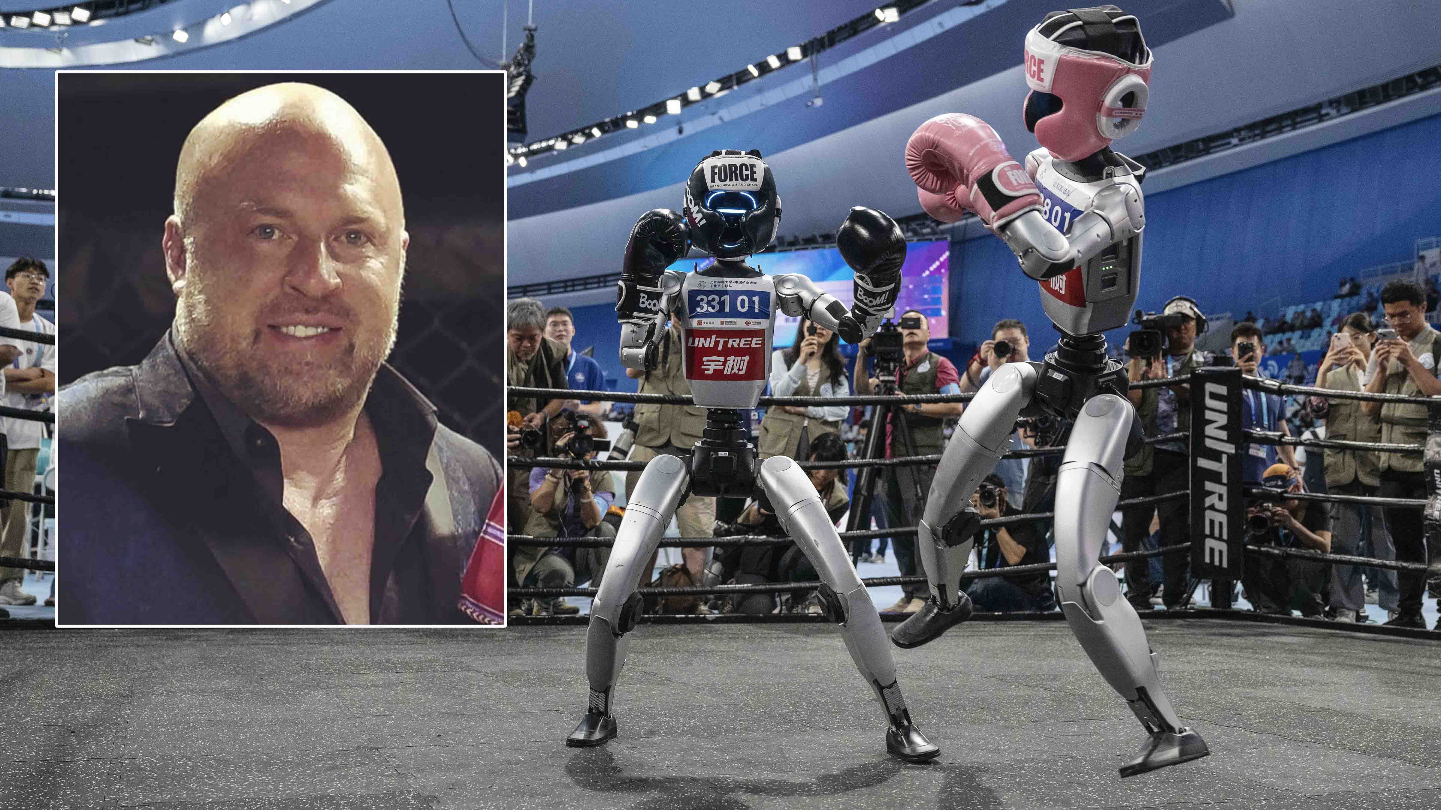 Bryan Pedersen, chair of the Wyoming Combat Sports Commission, has drafted the nation's first regulatory framework for "synthetic combatants" — robots designed to compete in combat sports against each other or against human fighters.