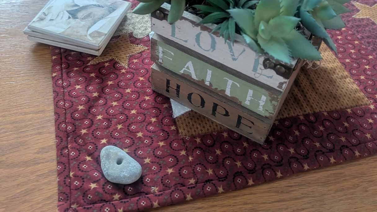 LeAnn Baker is keeping the holey rock displayed on her coffee table and is thinking about making it into a necklace.