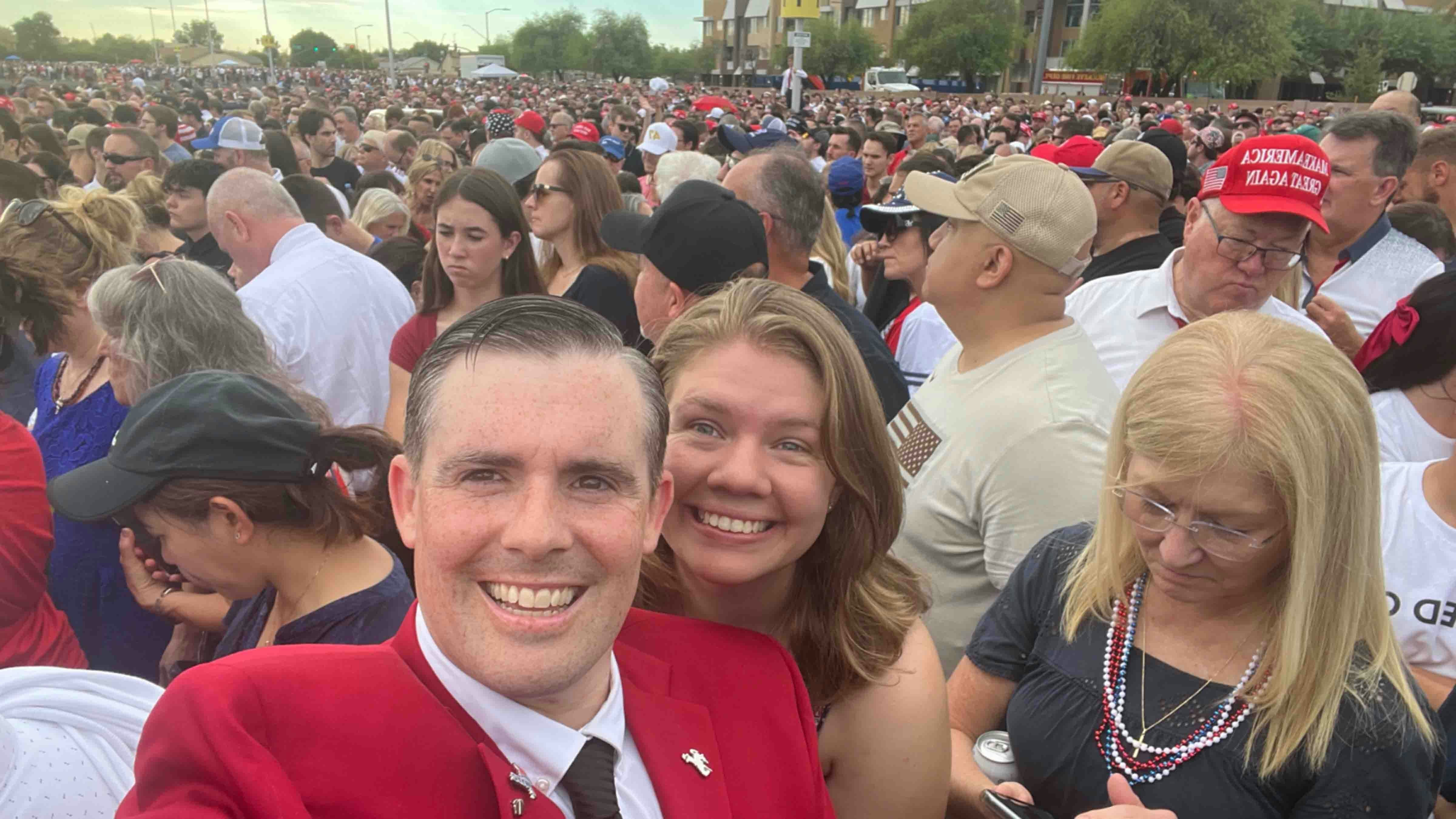 Wyoming Rep. Scott Smith, who uses crutches due to a physical disability, walked nearly three miles to reach Charlie Kirk's funeral when traffic bottlenecked. “The number one takeaway (from that funeral) is the most important thing in life is your walk with Christ,” he said.