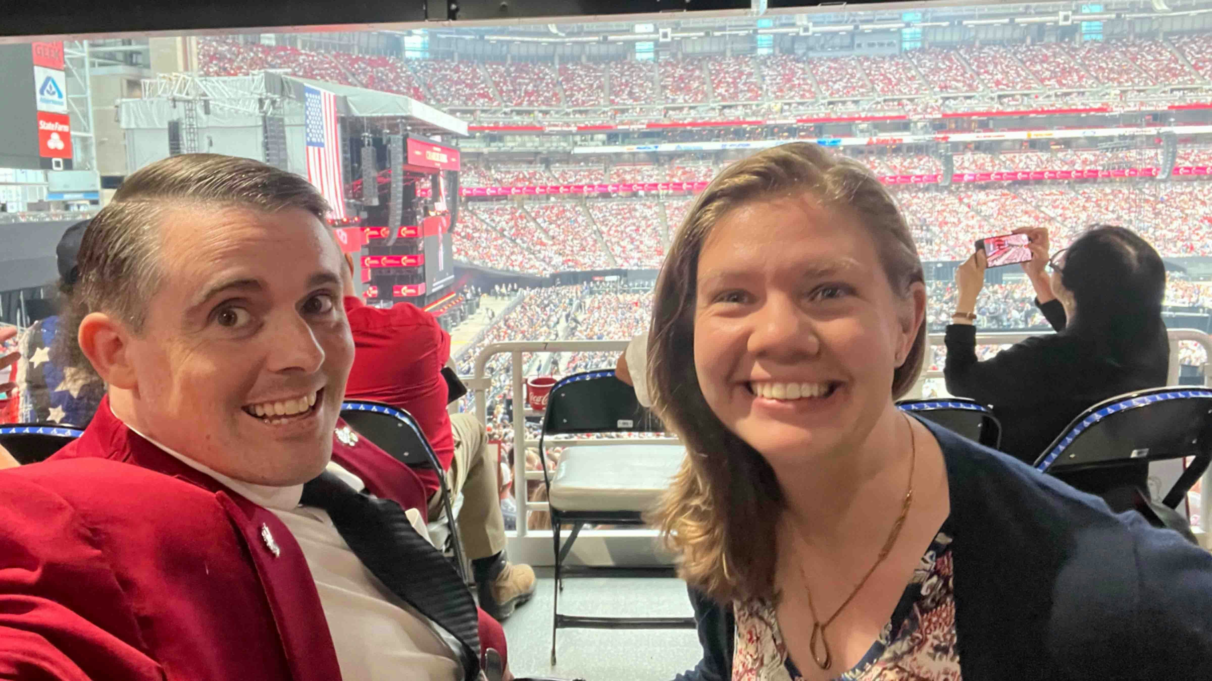 Wyoming Rep. Scott Smith, who uses crutches due to a physical disability, walked nearly three miles to reach Charlie Kirk's funeral when traffic bottlenecked. “The number one takeaway (from that funeral) is the most important thing in life is your walk with Christ,” he said.