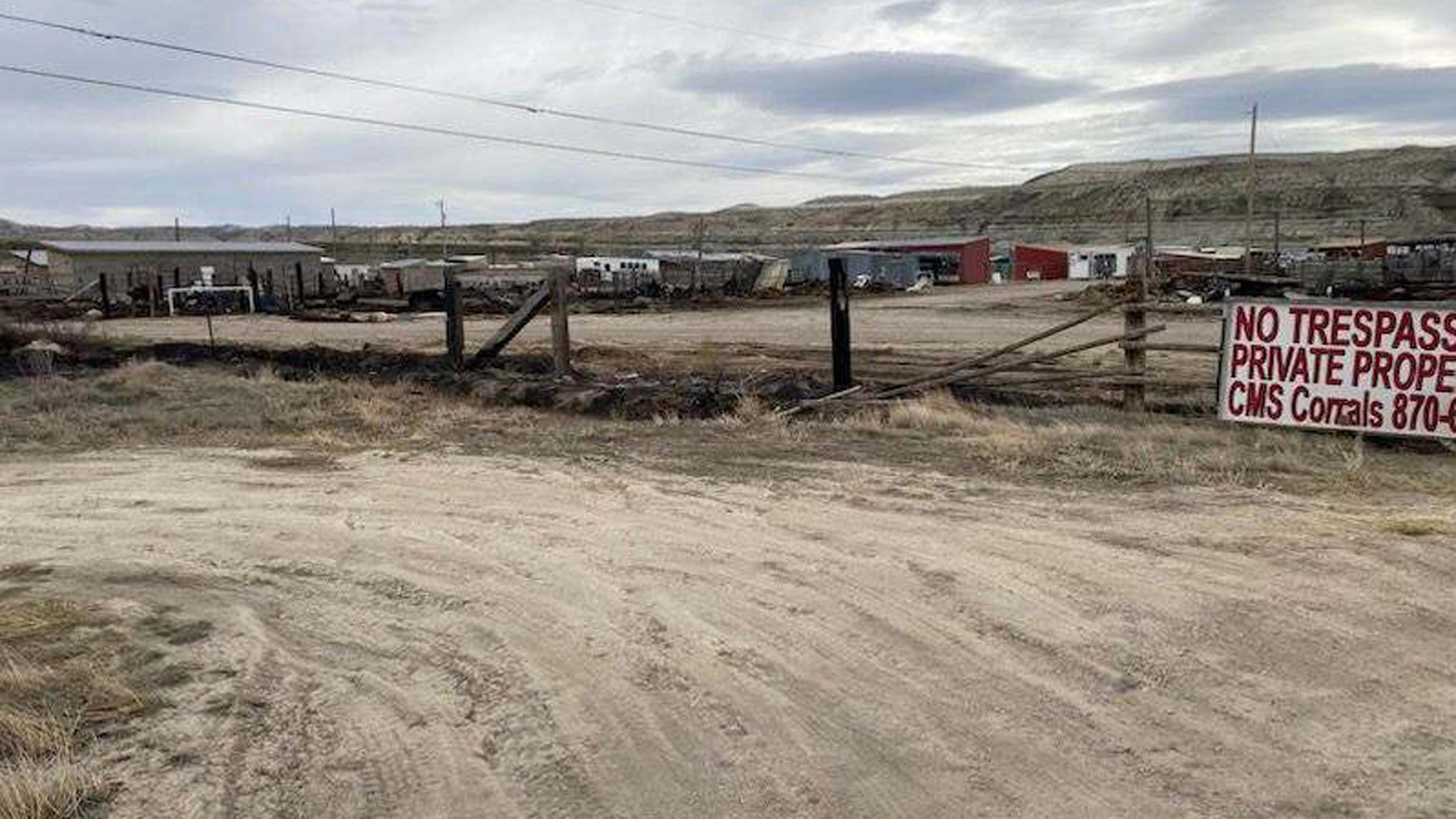 Scotts Bottom burn area on Monday, March 23, 2026