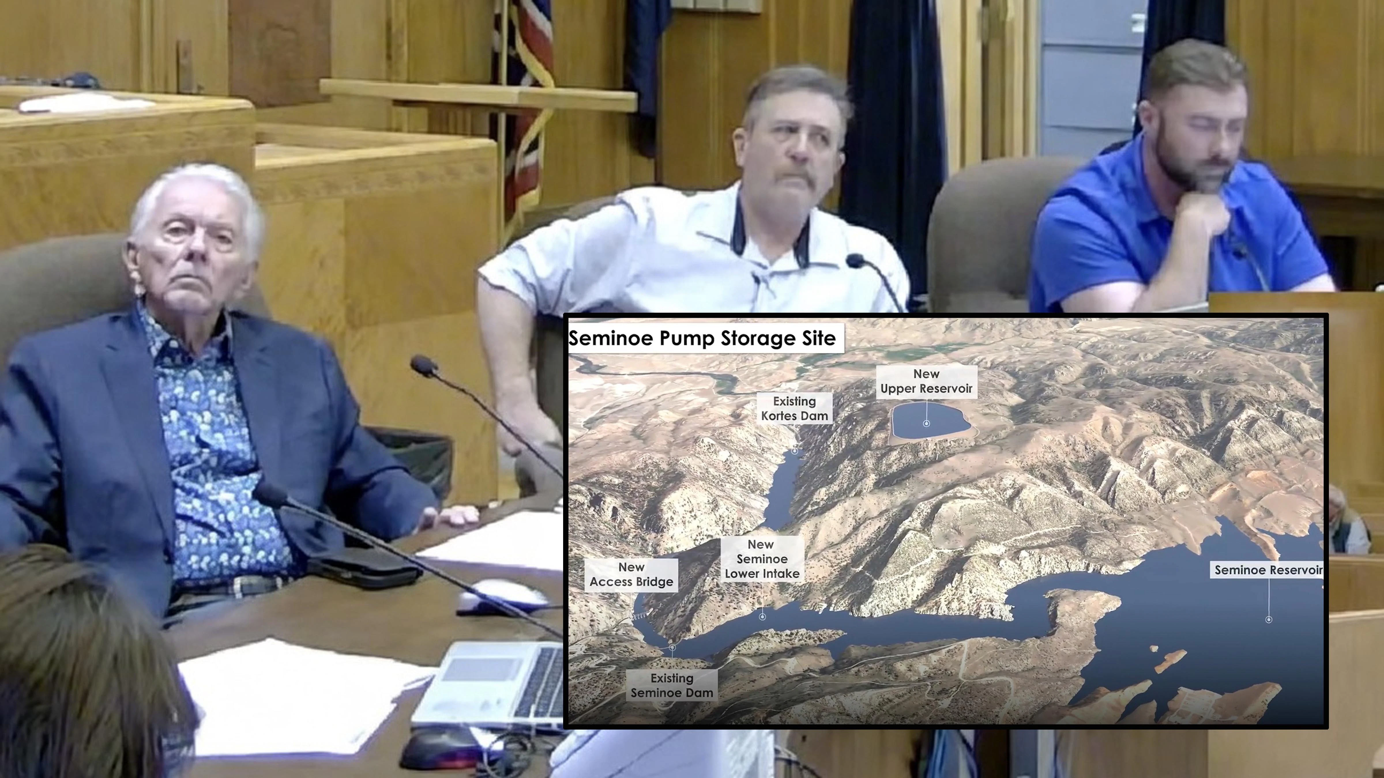 The firm developing the $4 billion Seminoe Pumped Storage Project on Tuesday said the 970-megawatt pump storage project to provide stability to the electric grid can begin work in 2029. They assured Natrona County commissioners downstream fisheries wouldn't be impacted.