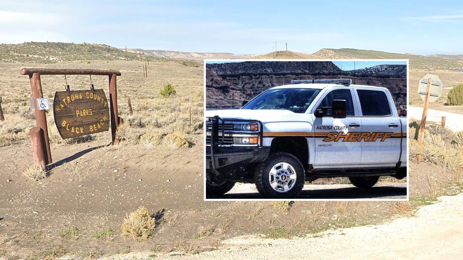 The Natrona County Sheriff’s Office is investigating a shooting in a camping area between Black Beach Campground and Cottonwood Campground at Alcova Reservoir that sent two Colorado residents to the hospital on Saturday night.