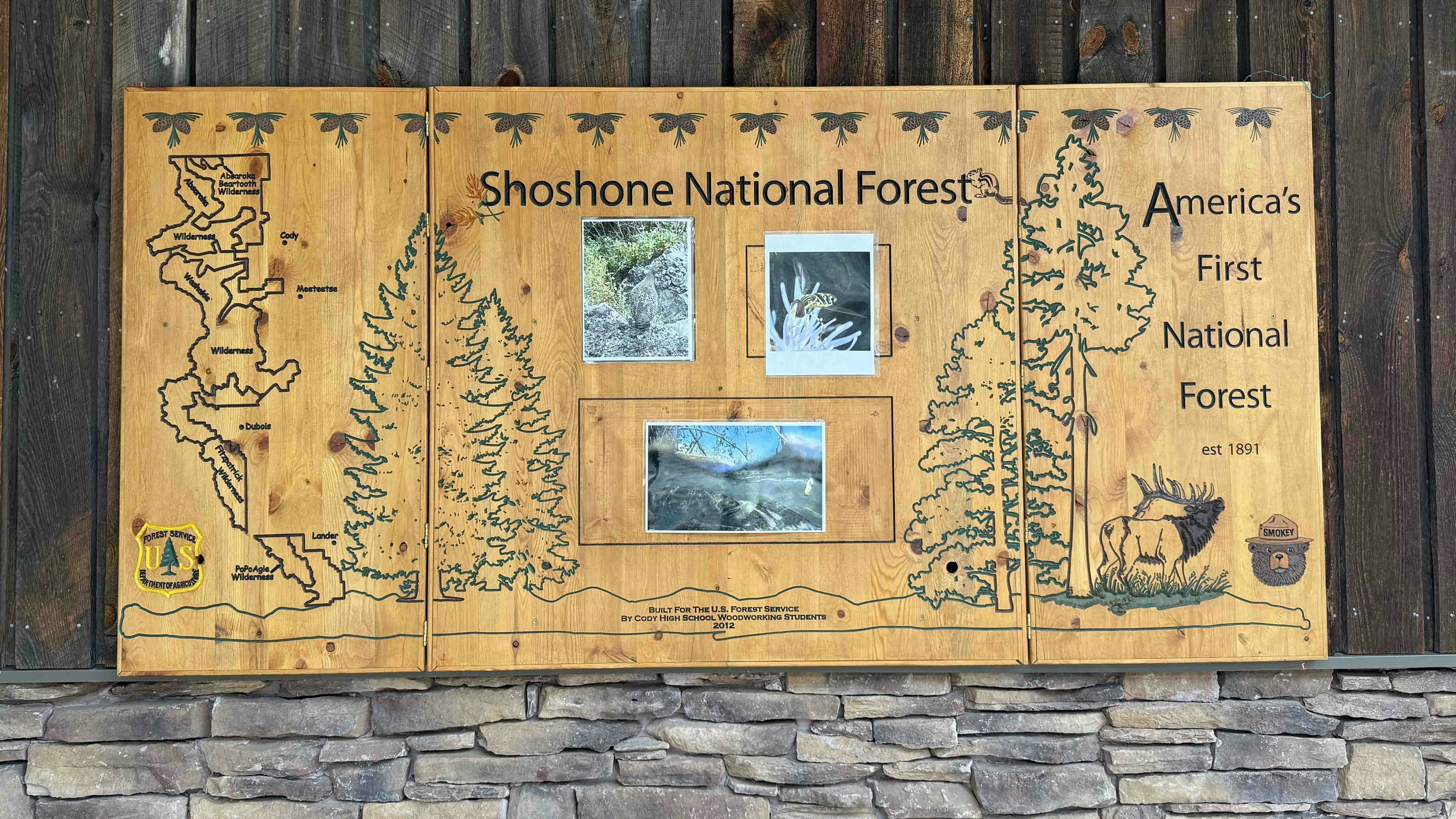 The Shoshone National Forest is the oldest national forest in the country.