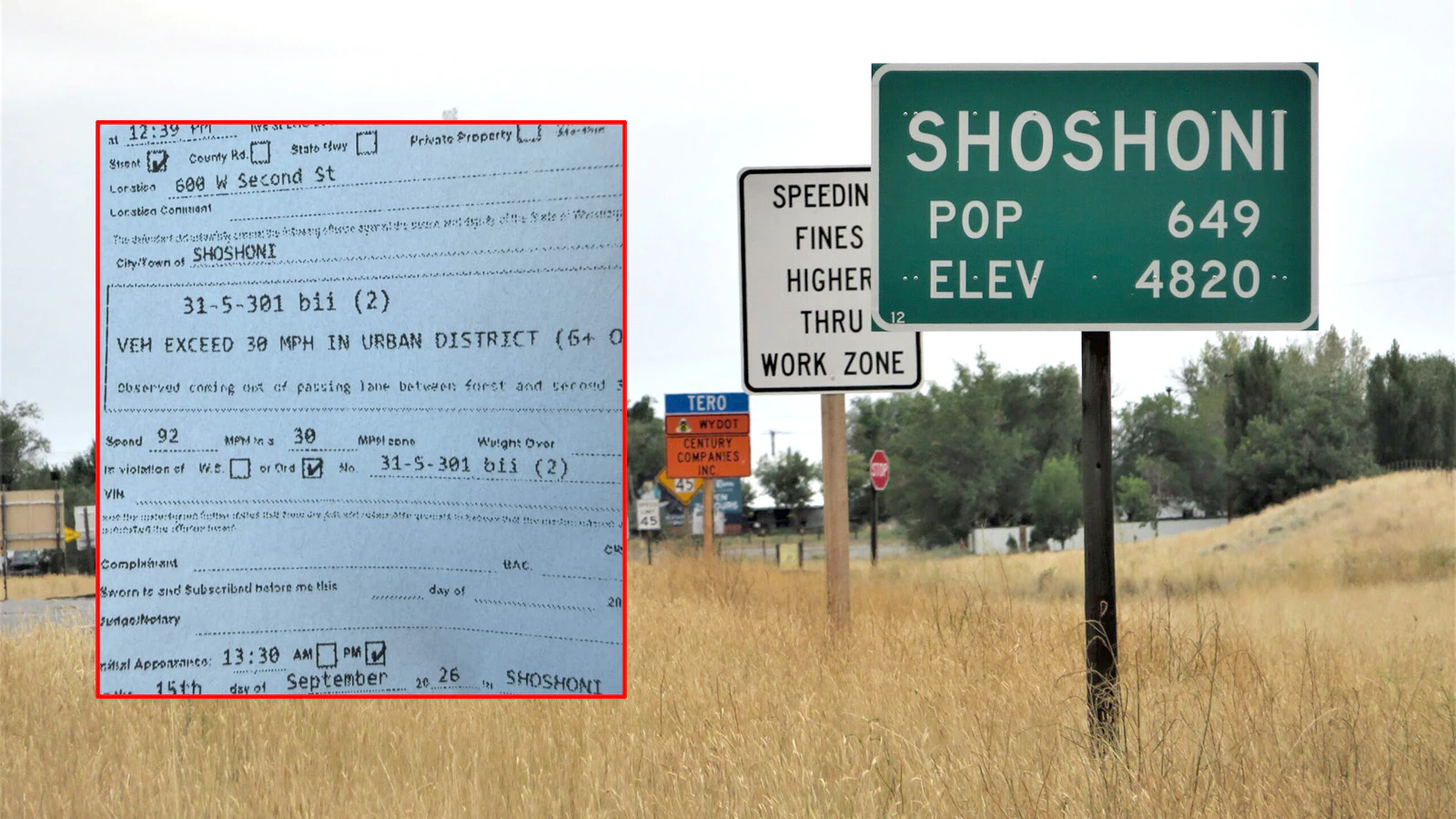 Shoshoni speed 8 28 26