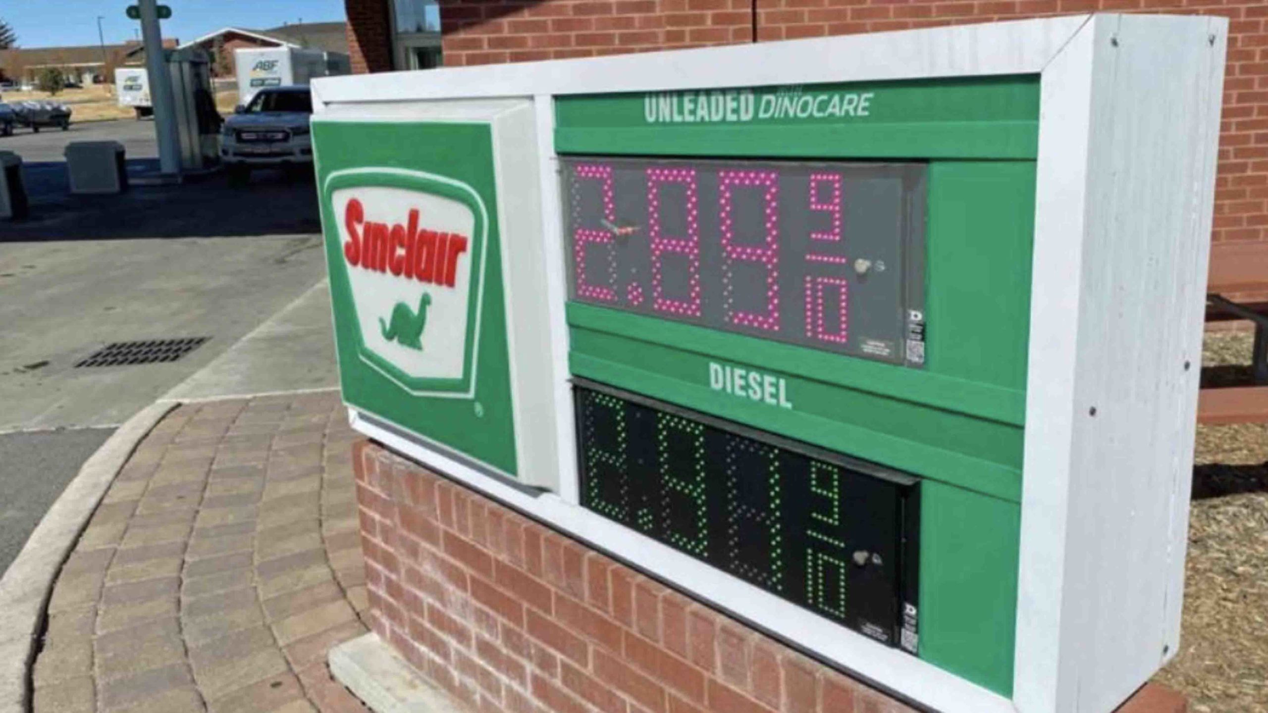 Sinclair prices scaled