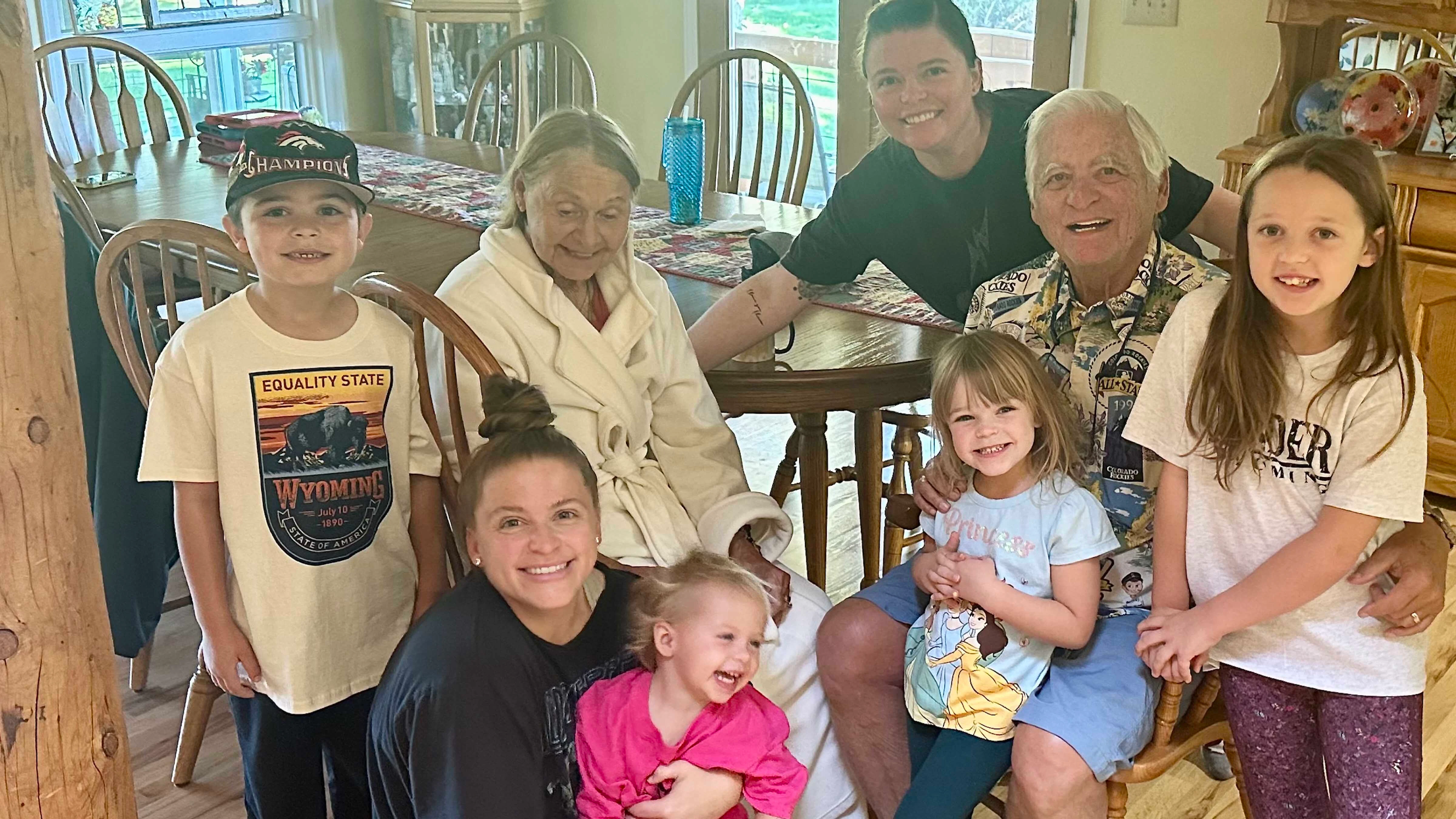 Sniffin grandkids 9 27 26