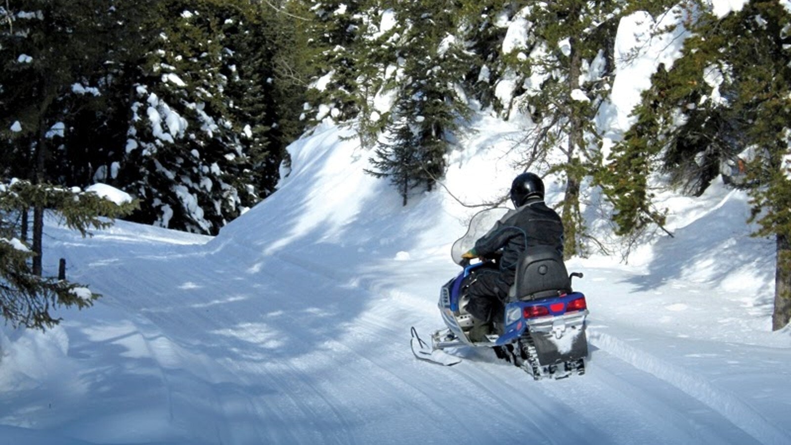 Snowmobiling