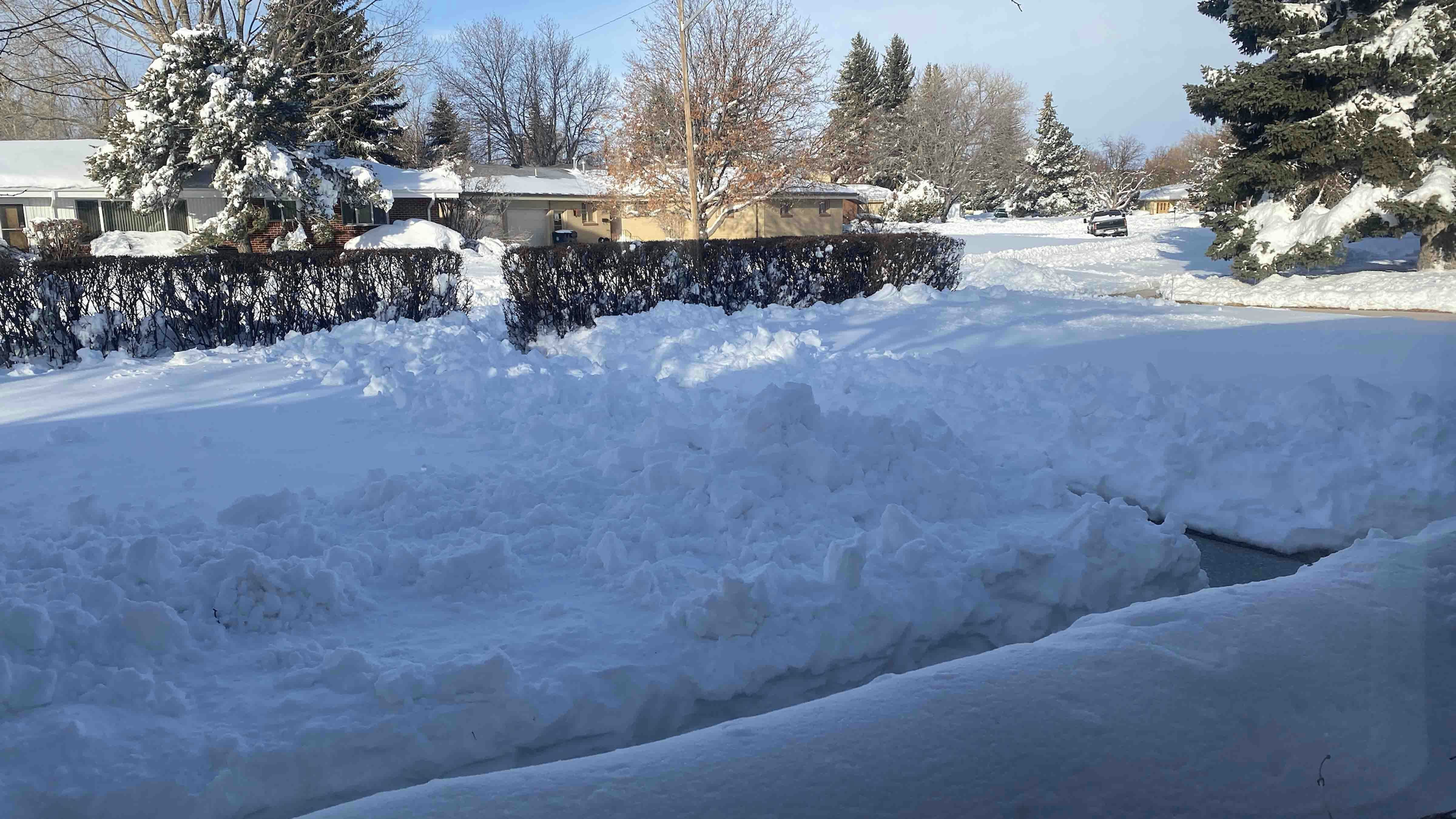 Record-breaking snowstorm in Cheyenne on March 14, 2021