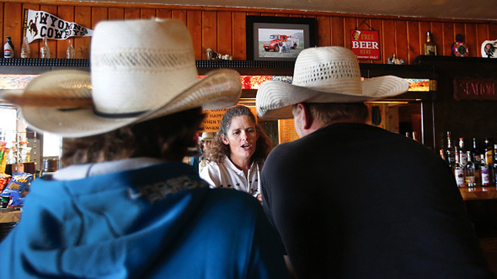 The Split Rock Bar in Jeffrey City reports no change in sales of Bud Light. That's because "nobody cares," said owner Isebel Hyatt.