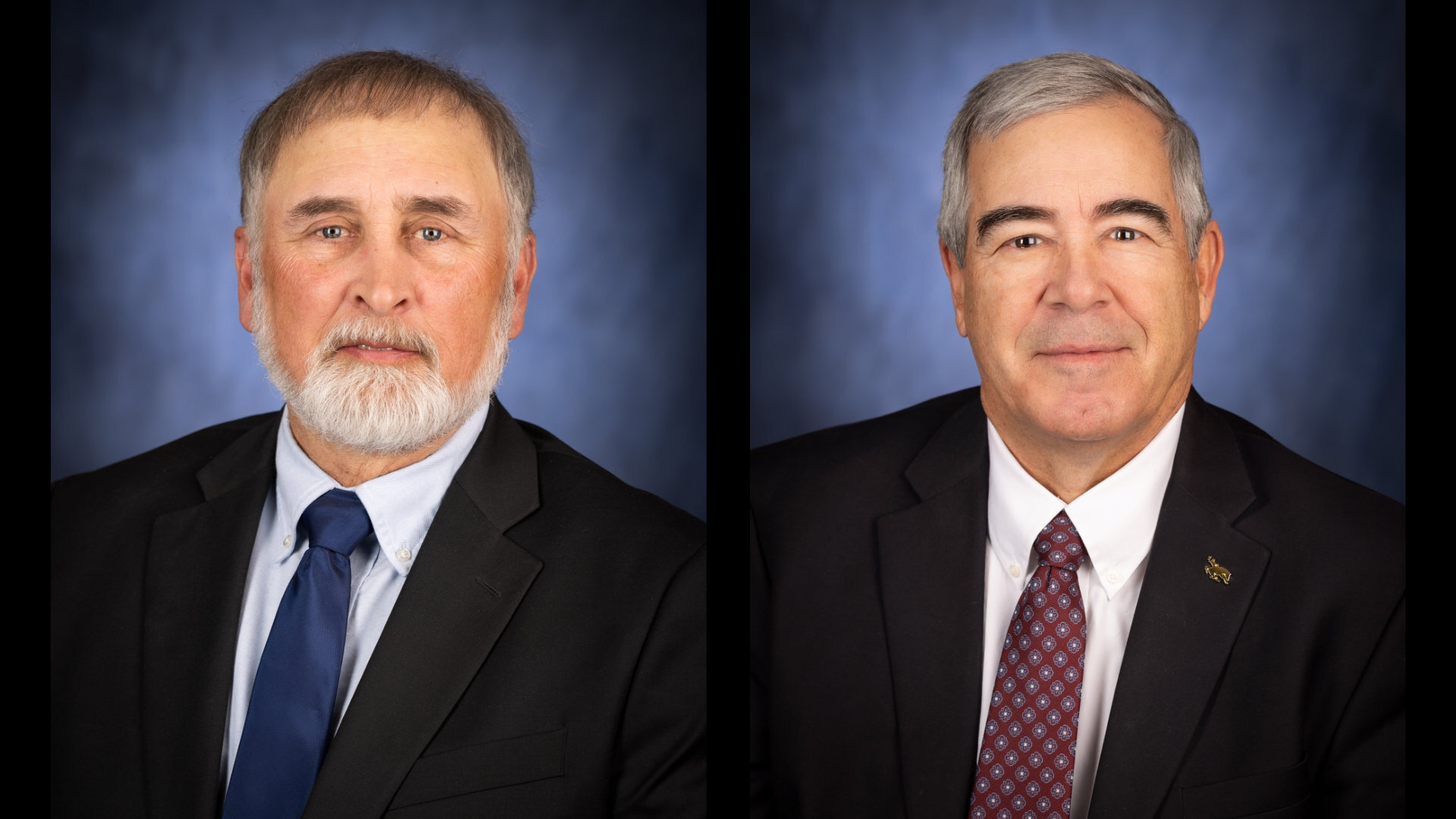 Portait photos of Mark Eisele & John McKinley.