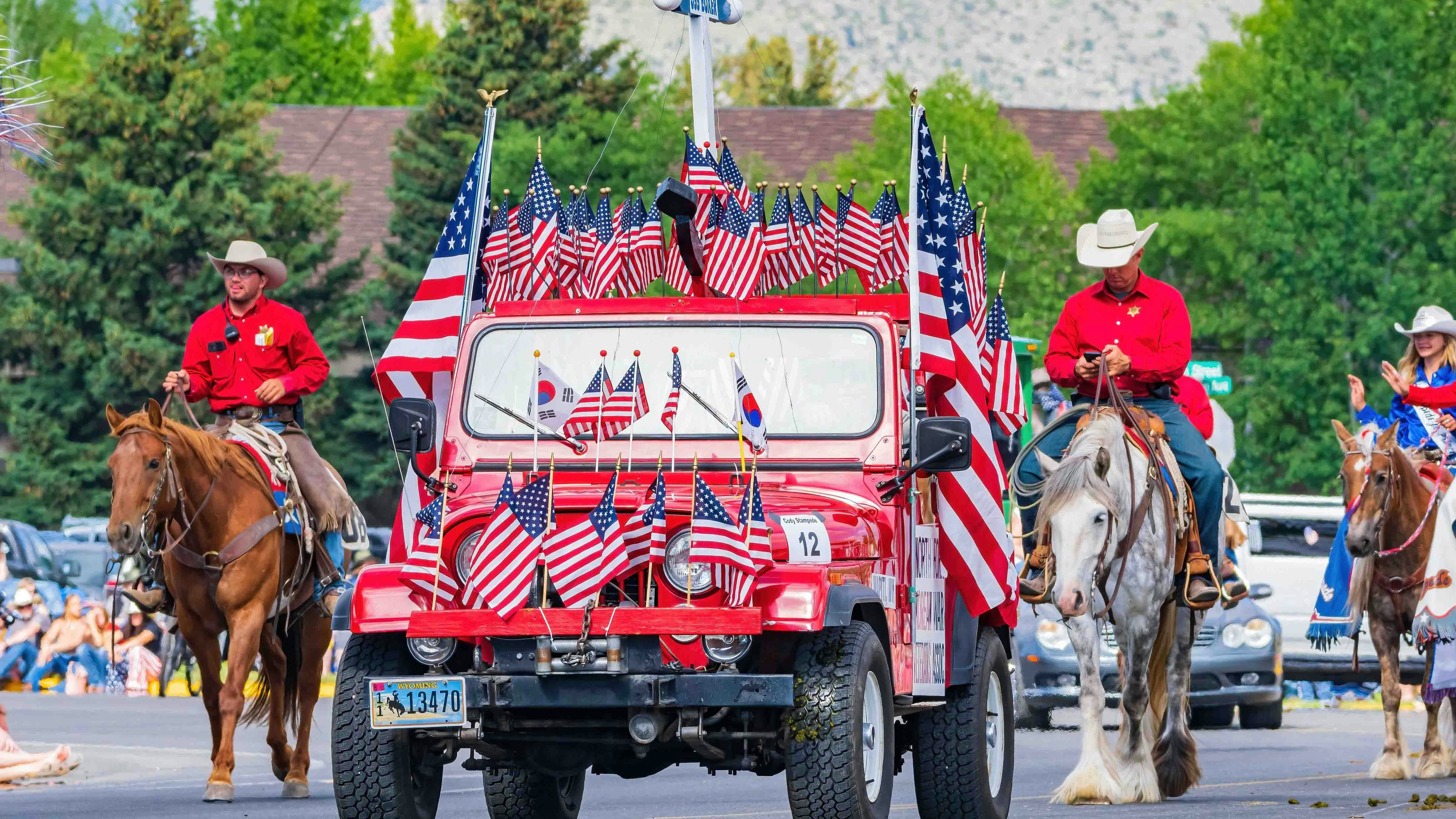 The Cody Stampede parade