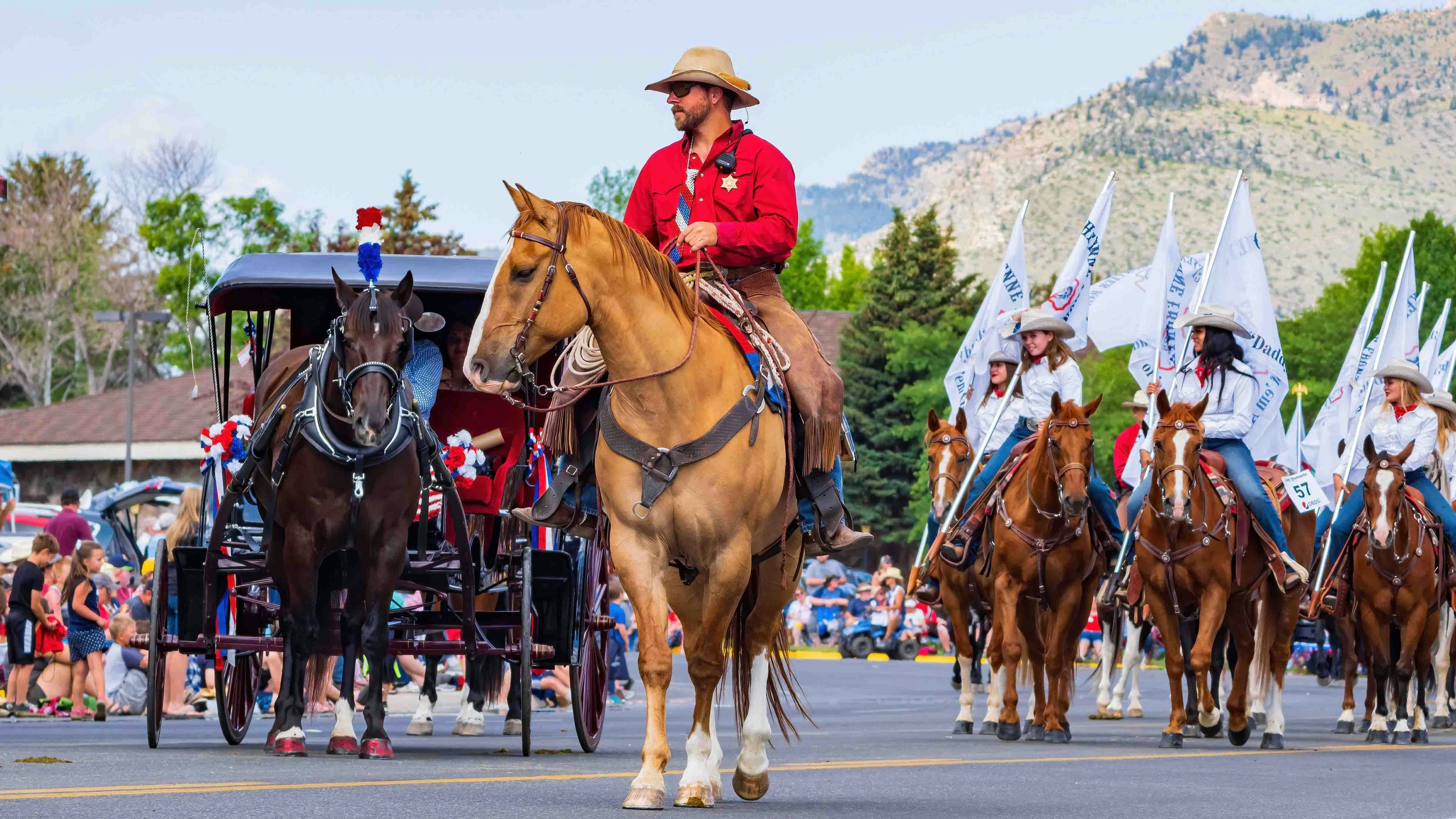 The Cody Stampede parade