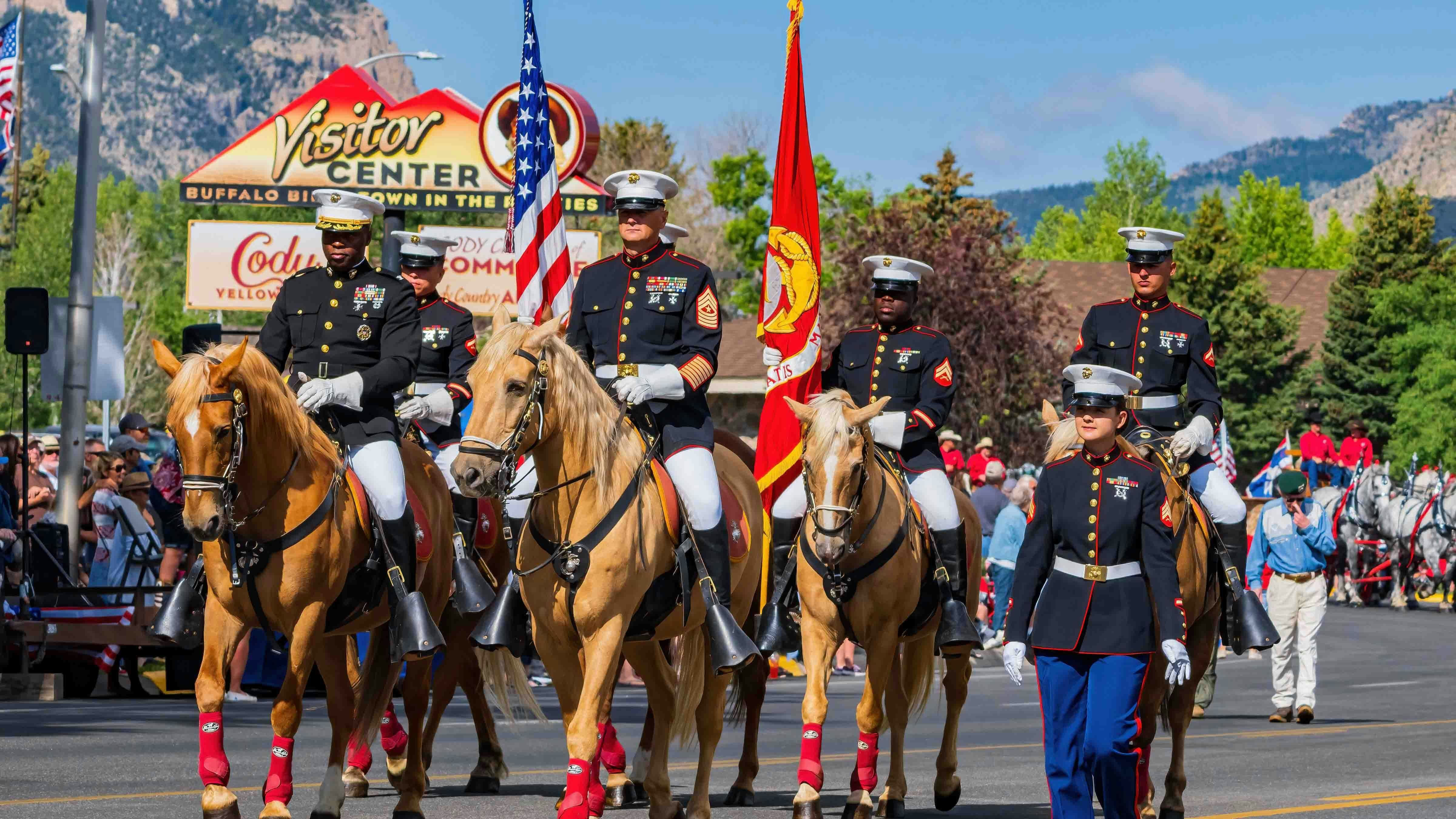 The Cody Stampede parade
