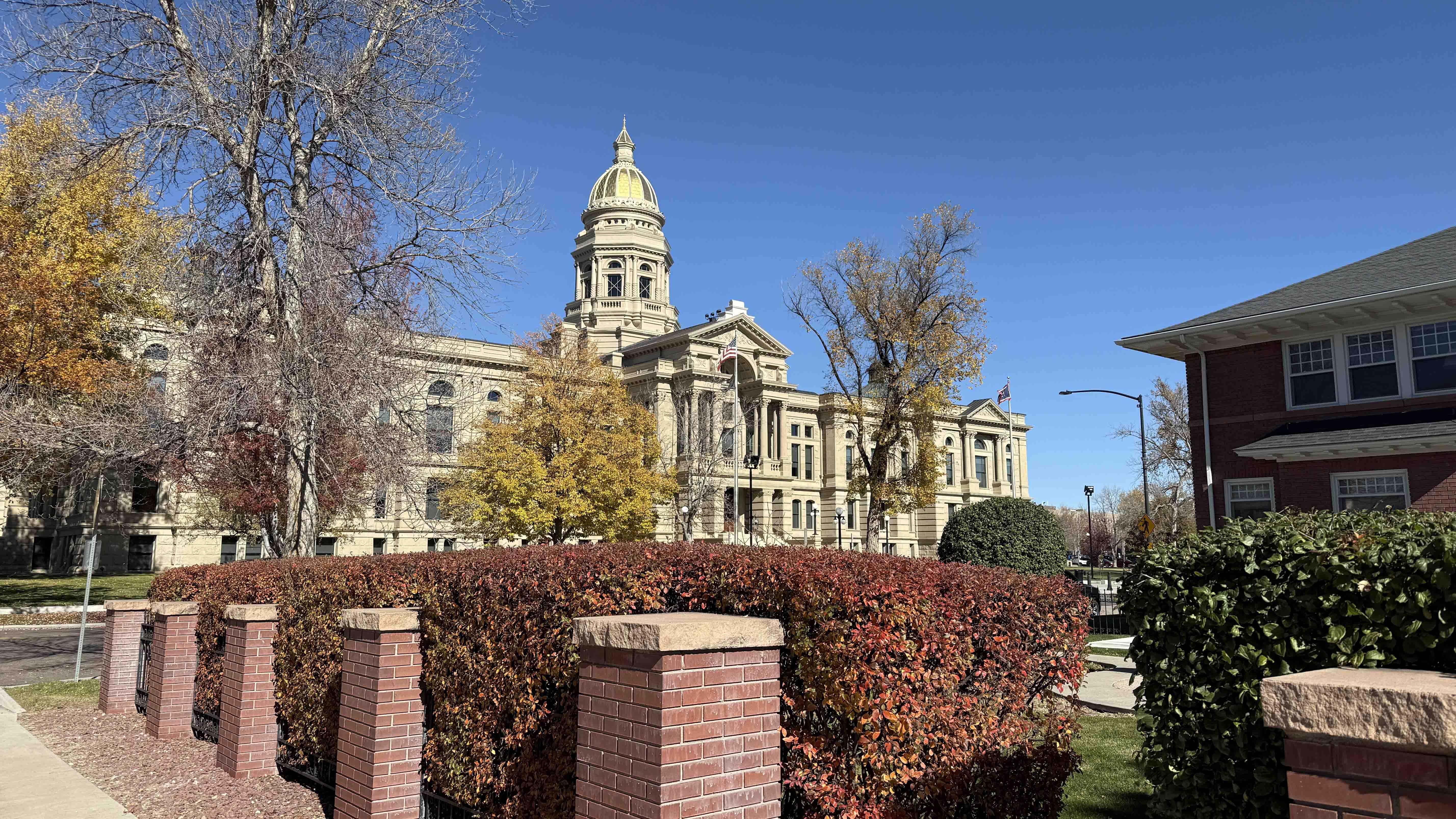 Wyoming State Capitol on October 24, 2025