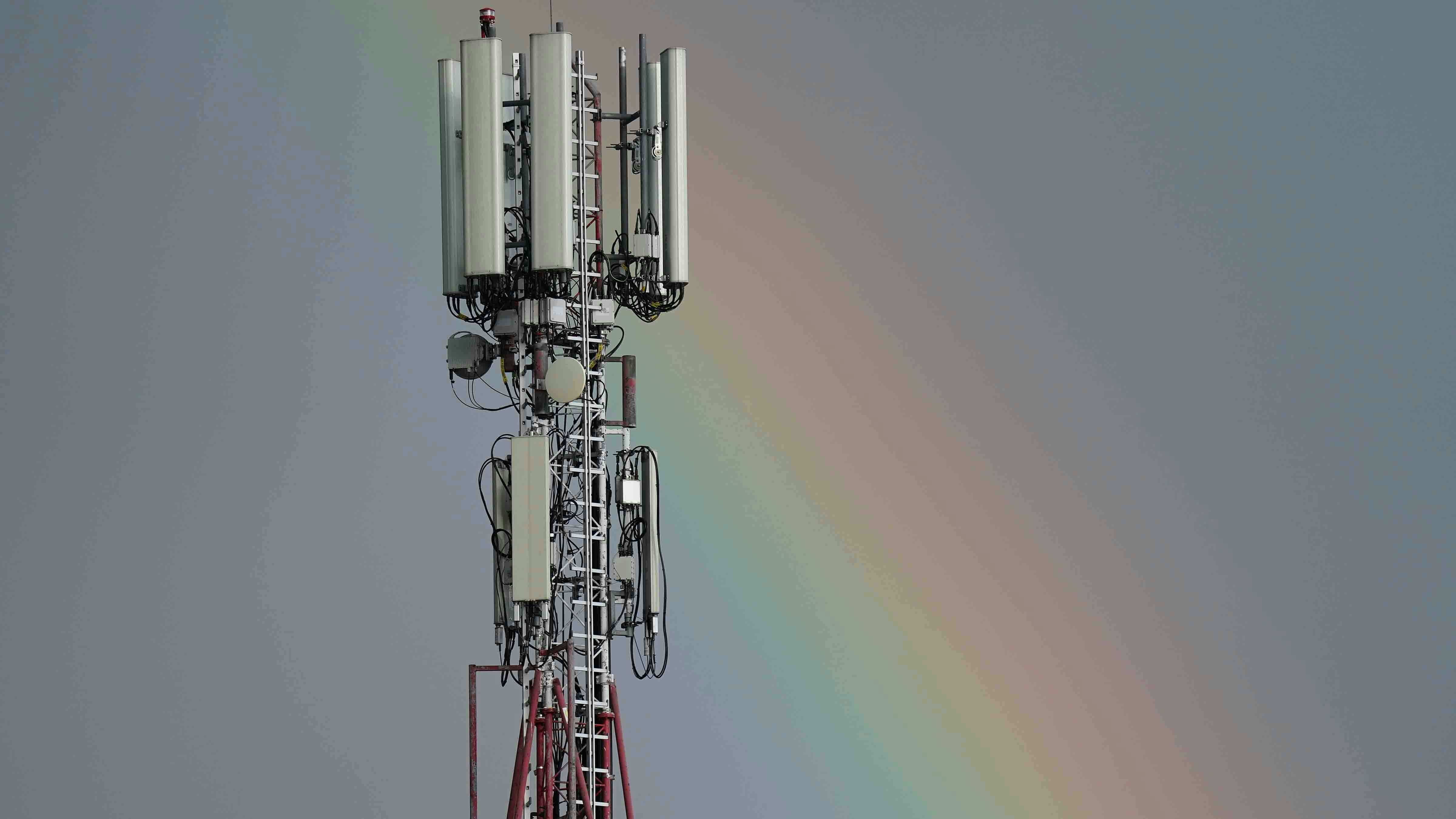 Cell phone tower. File photo