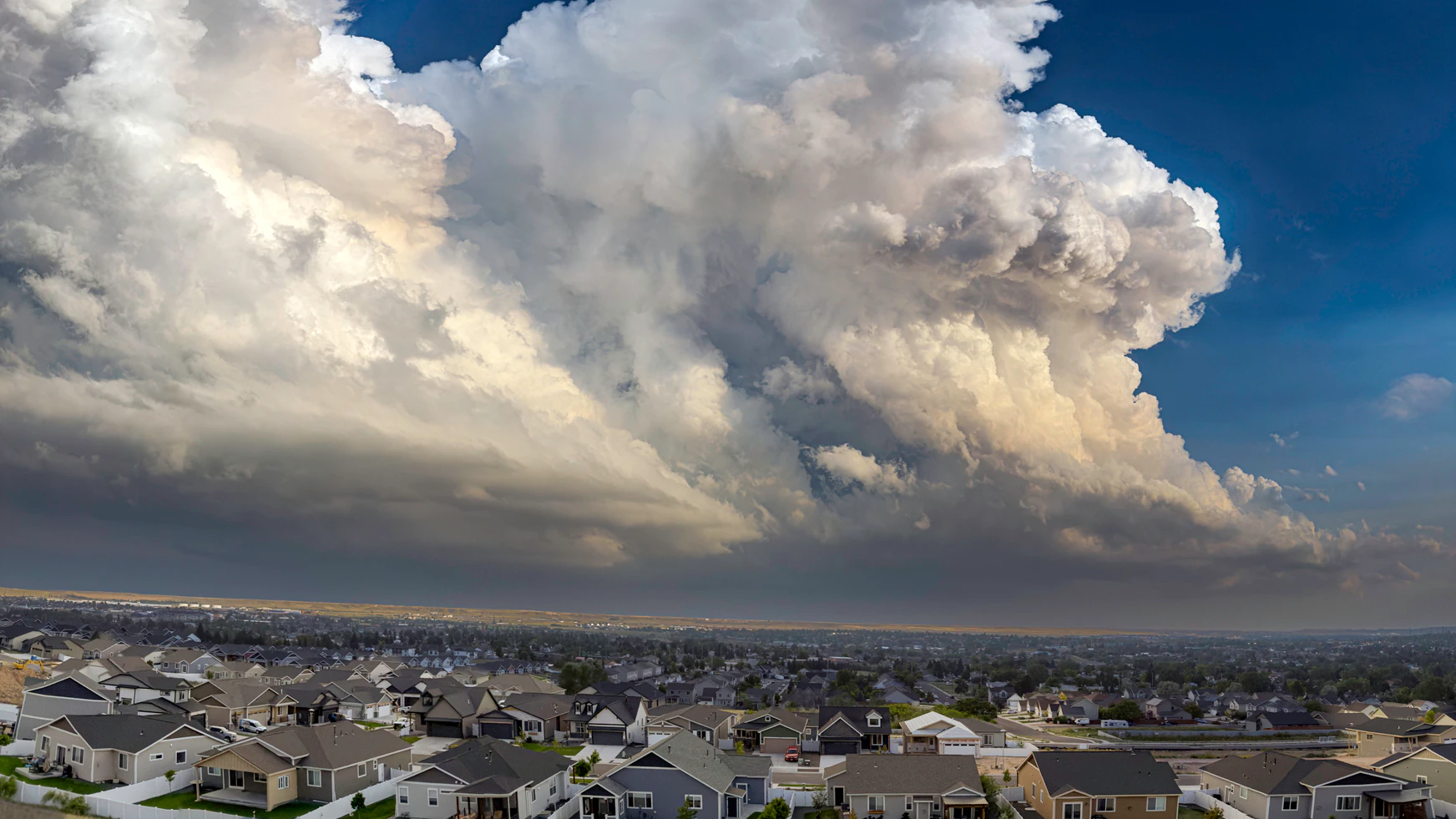 Thunderstorm over Cheyenne on June 20, 2026